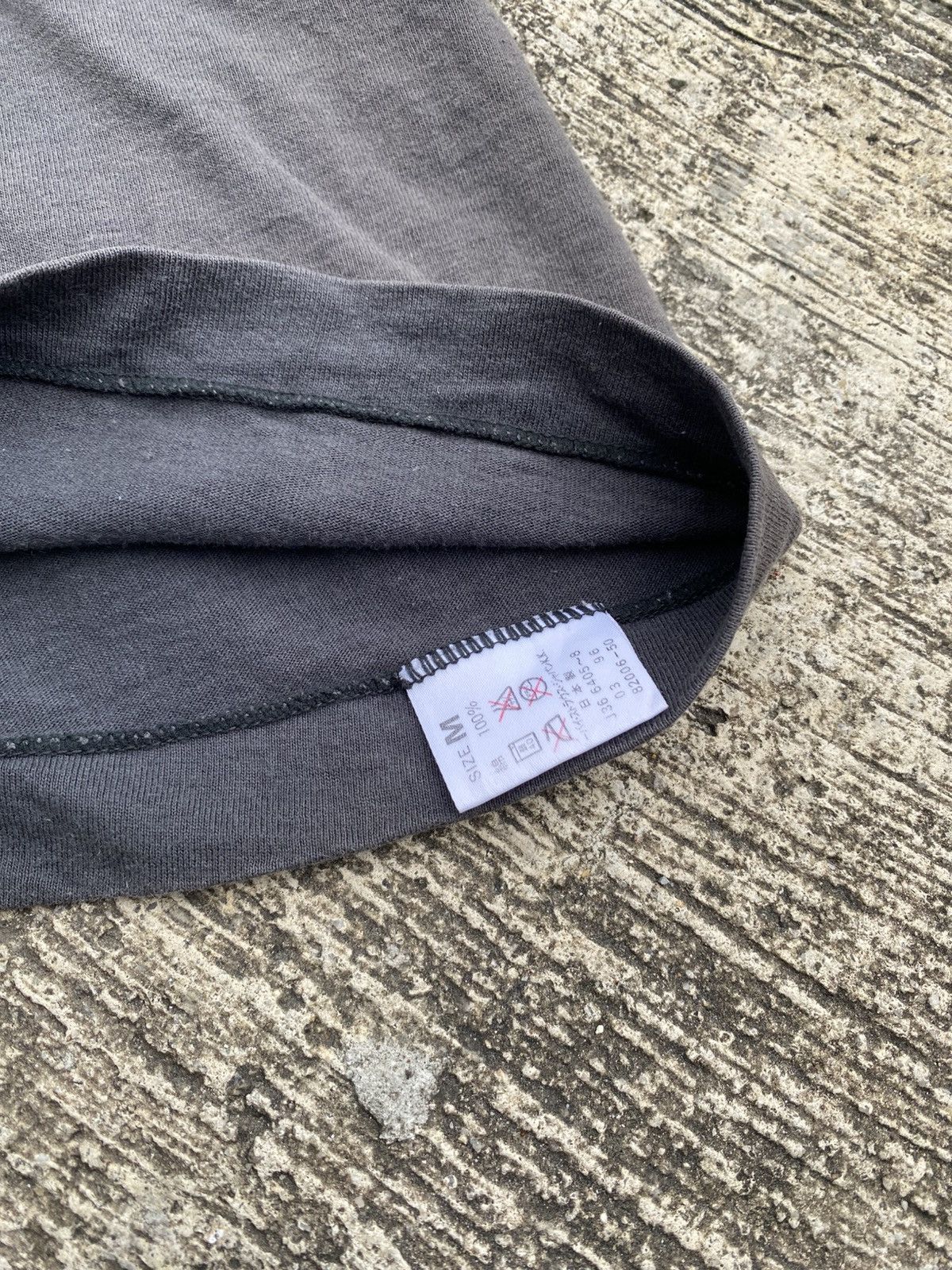 Other Vintage 90s Levi Strauss Overall's ringer T-Shirt in grey Size US L / EU 52-54 / 3 - 5 Thumbnail