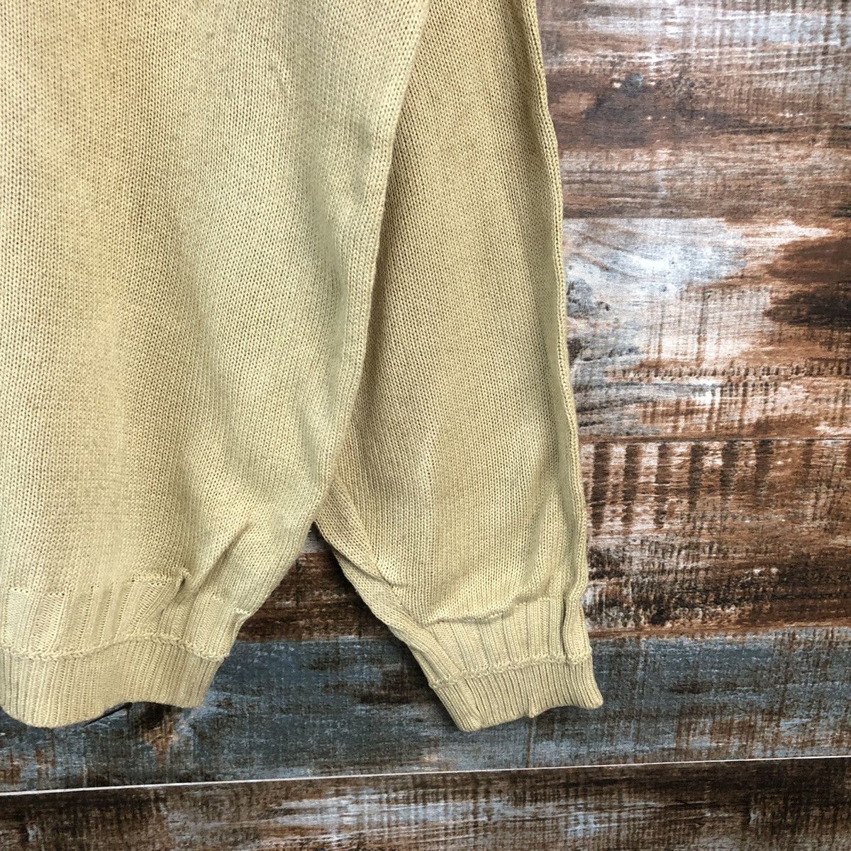 Vintage Le Guattro Stagioni Brown vintage Knitwear sweatshirt #A1969 Size US L / EU 52-54 / 3 - 8 Thumbnail