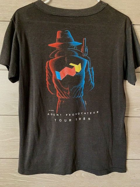 Band Tees × Vintage Vintage 1985 Foreigner 'Agen Provocateur' T-Shirt Size US S / EU 44-46 / 1 - 2 Thumbnail