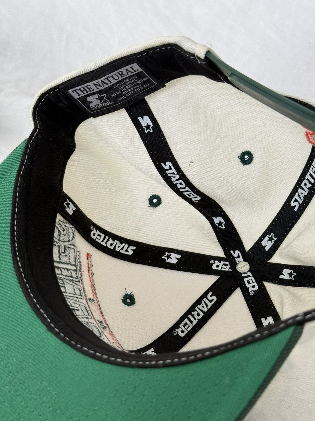 Starter × Vintage Vintage UMIAMI Canes | University of Miami Hat starter Size ONE SIZE - 3 Thumbnail