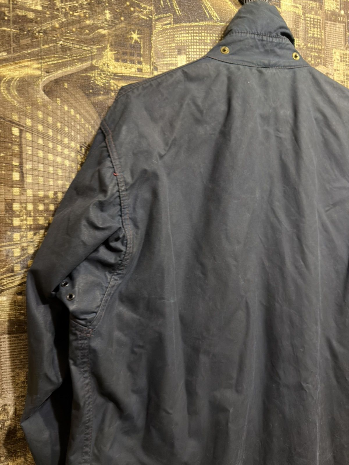 Barbour Barbour Border Vintage Waxed Jacket coat Made in England Size US XXL / EU 58 / 5 - 12 Thumbnail