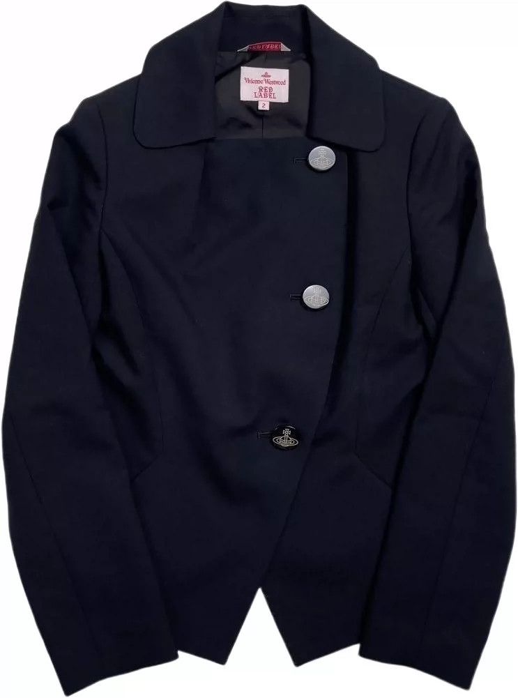 Vivienne Westwood Vivienne Westwood Saturn logo button jacket Size M / US 6-8 / IT 42-44 - 1 Thumbnail