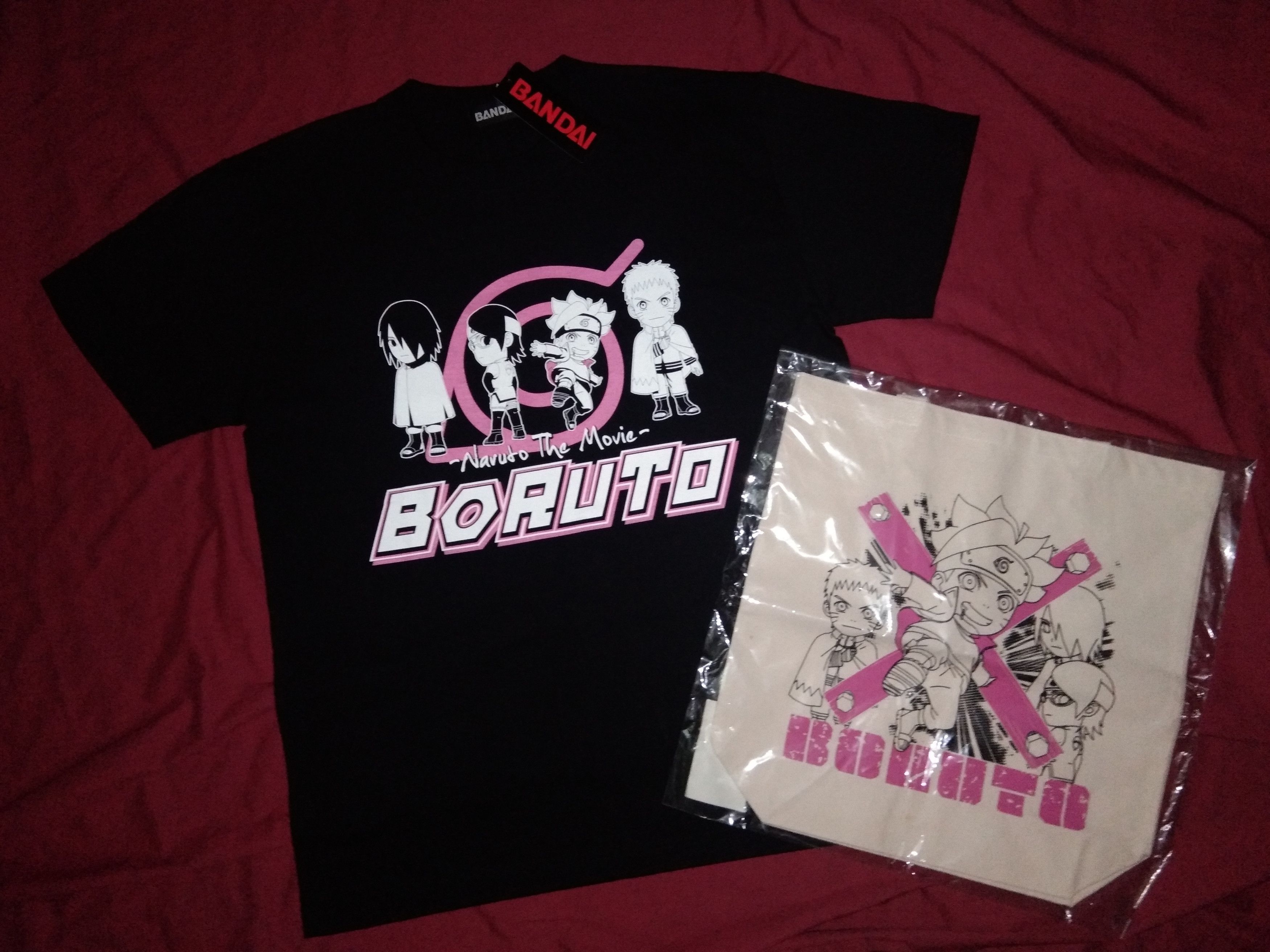 Japanese Brand NEW Naruto The Movie Boruto tshirt & tote bag anime Size US M / EU 48-50 / 2 - 1 Thumbnail