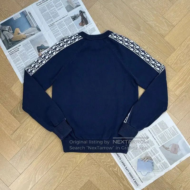Dior Dior Navy Blue Men's Pullover Sweater . Size US S / EU 44-46 / 1 - 2 Thumbnail