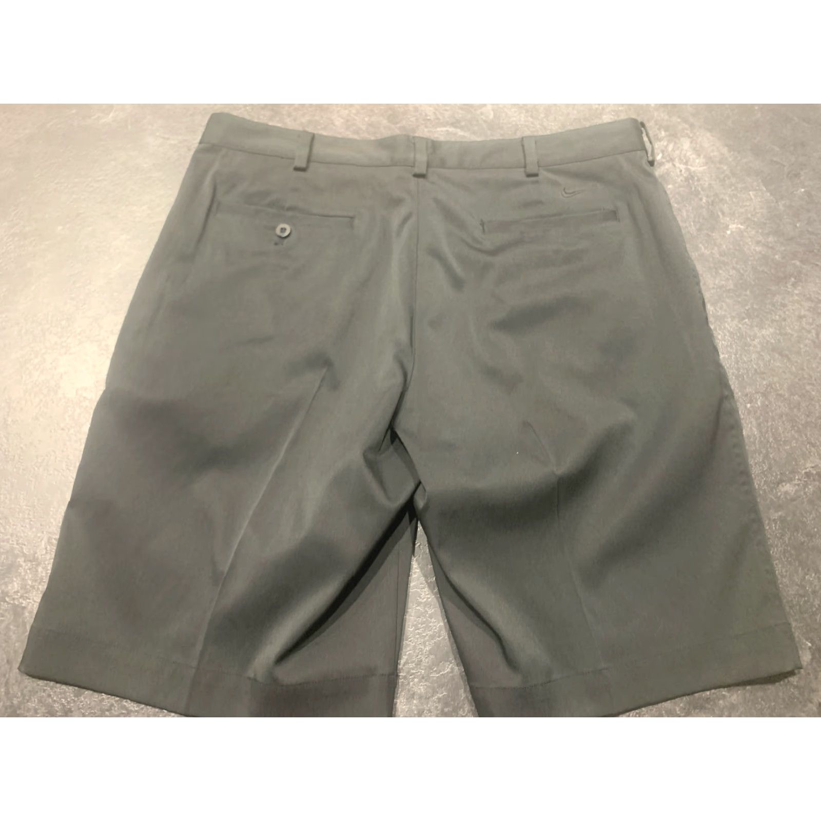 Nike Nike Golf Dri-Fit Shorts - Black, 36, Flat Front, Regular, Men, USA Theme, Casual/Golf Size US 36 / EU 52 - 2 Thumbnail