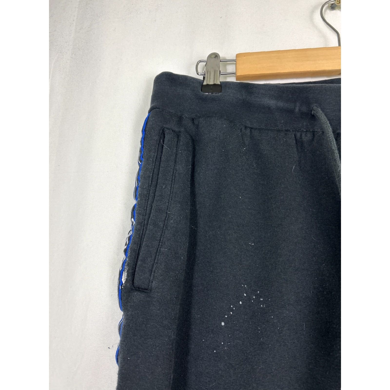 Oakley Oakley Mens Large Custom Fit Joggers Ankle Piping Blue Black 34x28 Stains Size US 33 - 5 Thumbnail
