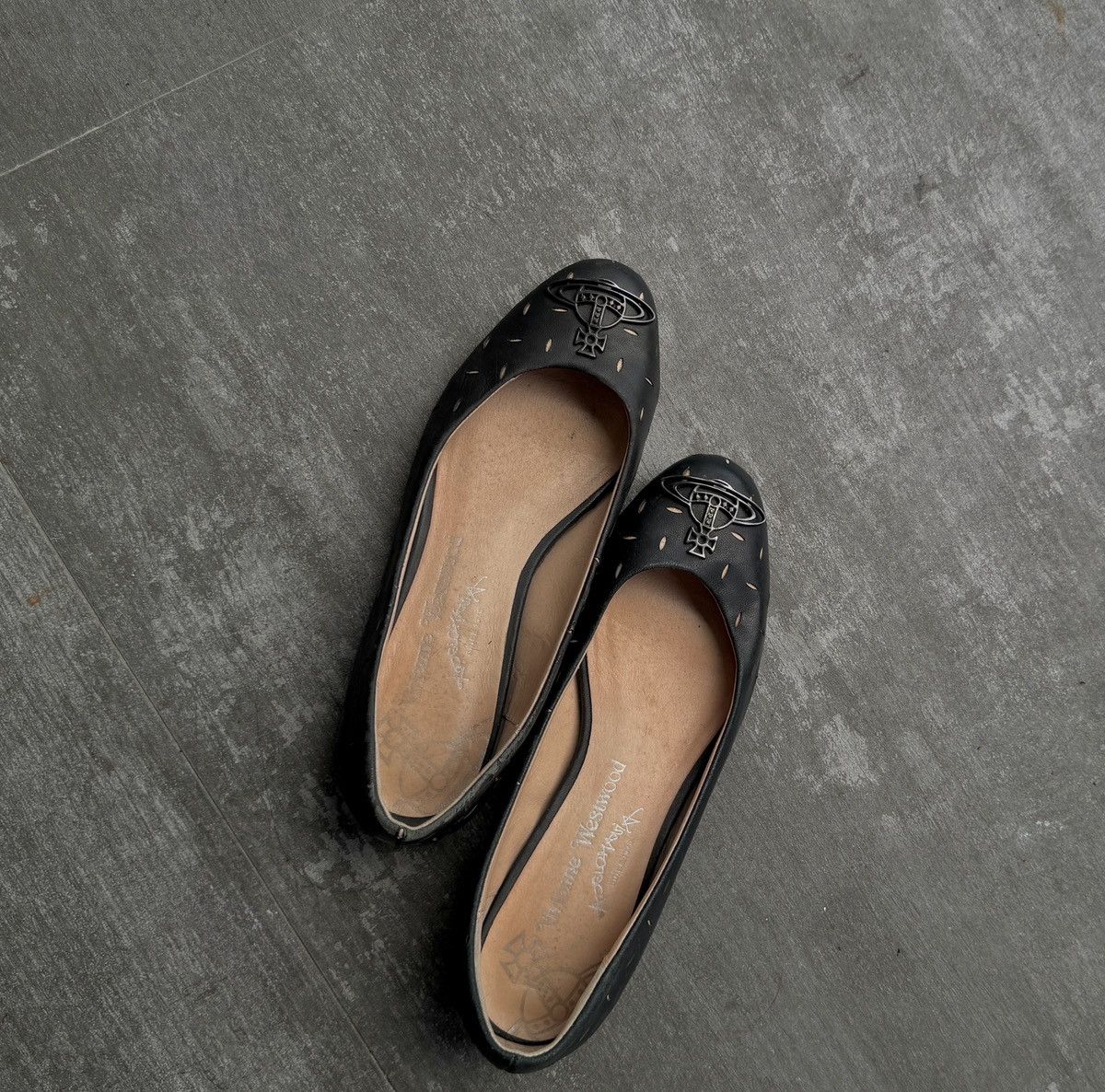 Vivienne Westwood Vivienne Westwood Leather ballet flats Size US 6 / IT 36 - 1 Thumbnail