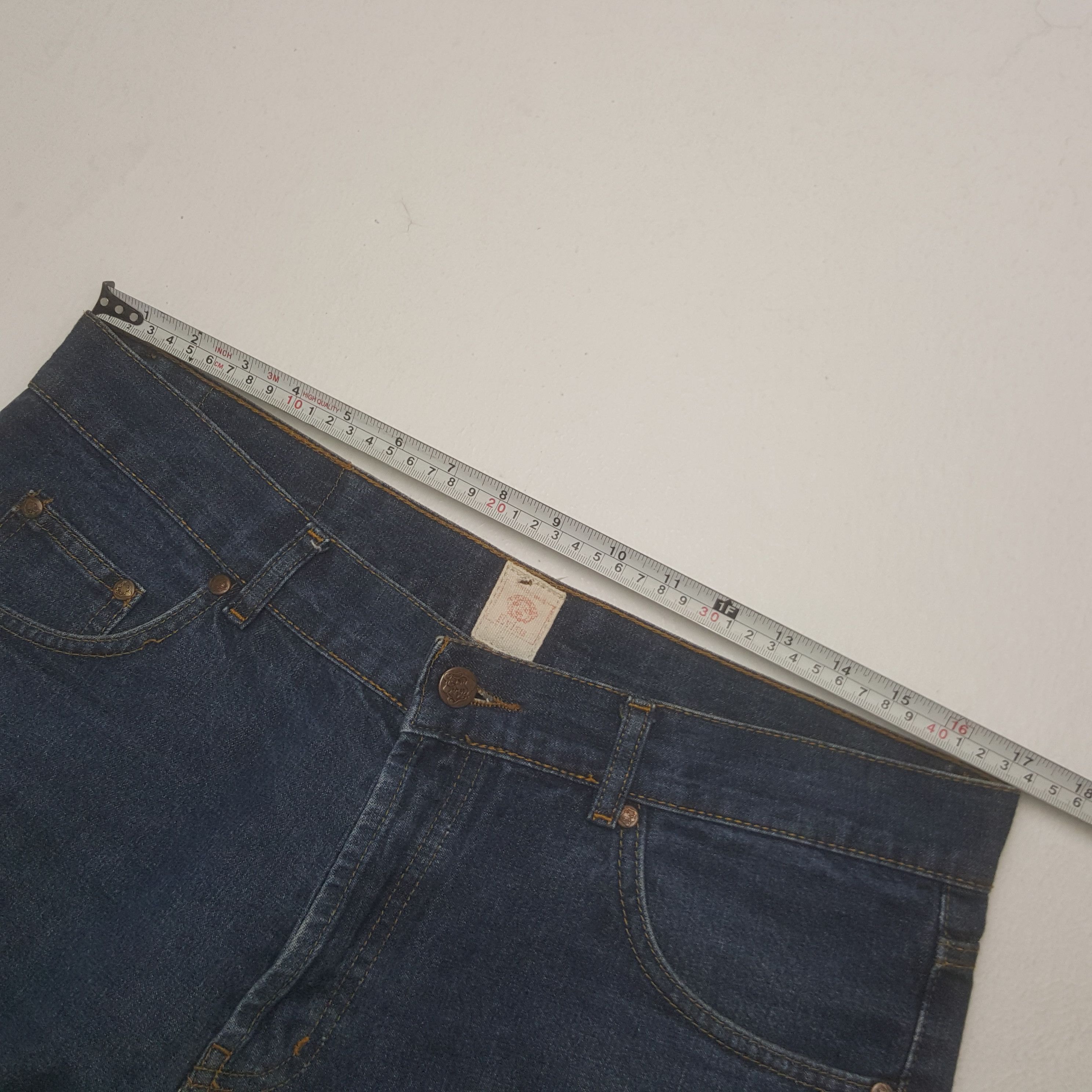 If Six Was Nine × Japanese Brand × Vintage Vintage Evisu Japanese Brand Daicock Custom Art Denim Jeans Size US 34 / EU 50 - 9 Thumbnail