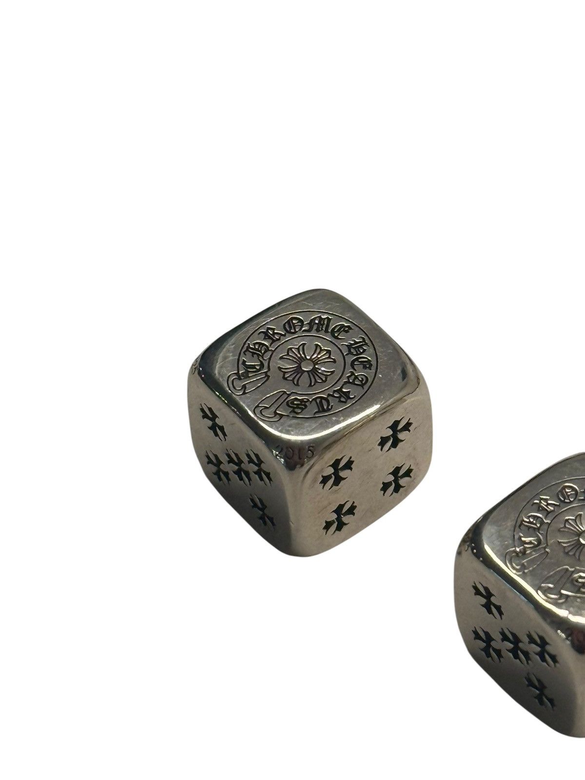 Chrome Hearts Sterling Silver Dice Set Size ONE SIZE - 8 Thumbnail