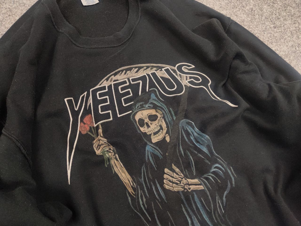 Kanye West Vintage Kanye West Yeezus Sweatshirt Jerzzes Y2K American Size US XL / EU 56 / 4 - 8 Thumbnail