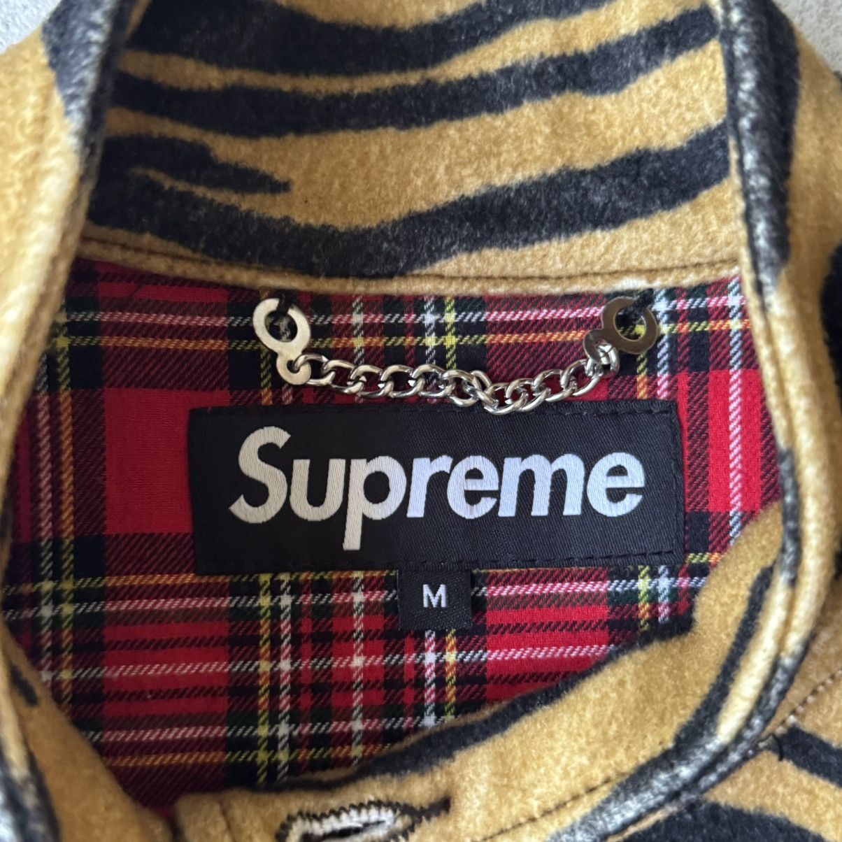 Supreme Supreme Loro Piana Tiger Print Wool Jacket Size US M / EU 48-50 / 2 - 3 Thumbnail
