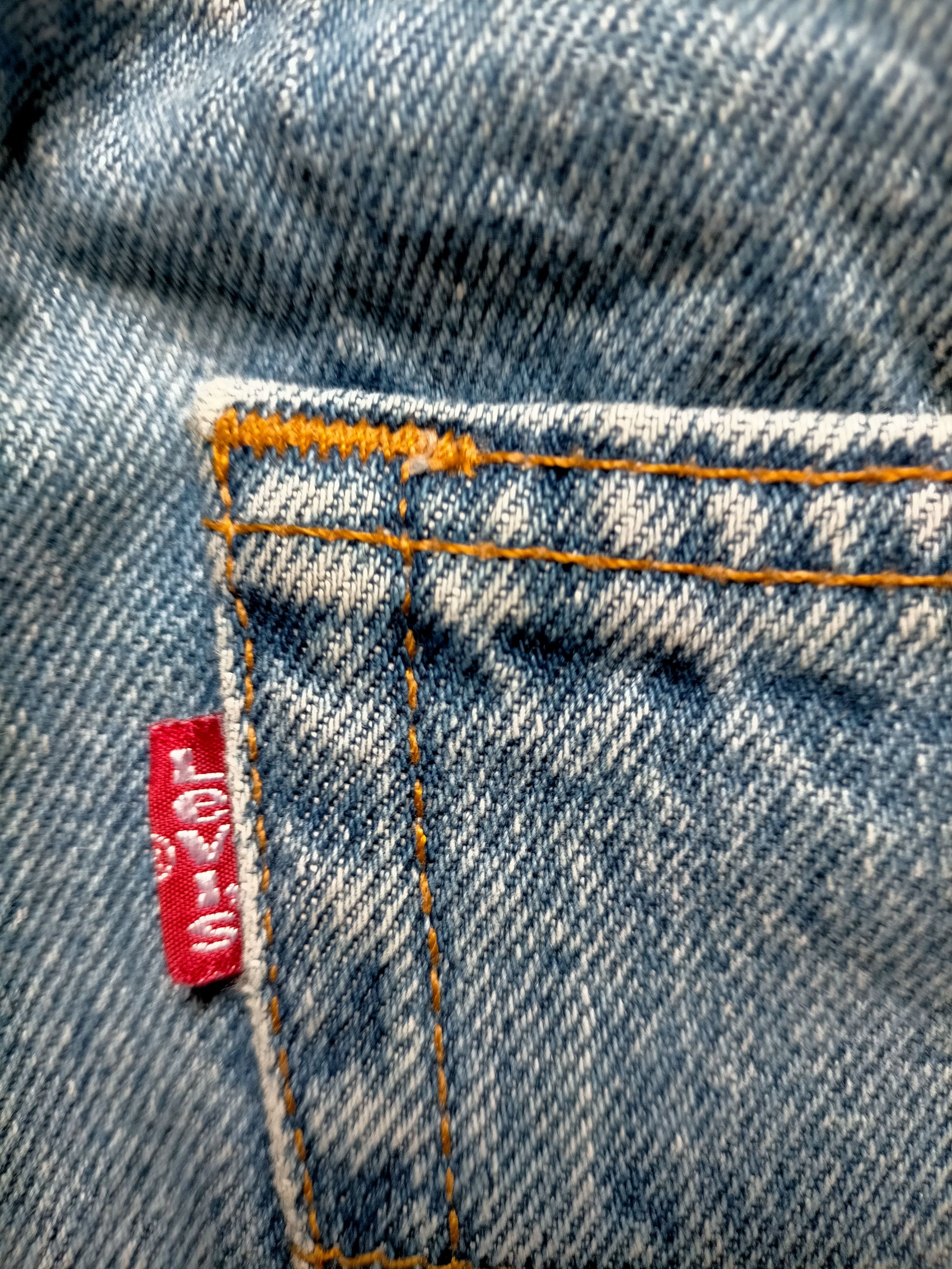 Levi's Vintage Levis 501 x Old Park Upcycle Blue Jeans Size US 30 / EU 46 - 16 Thumbnail