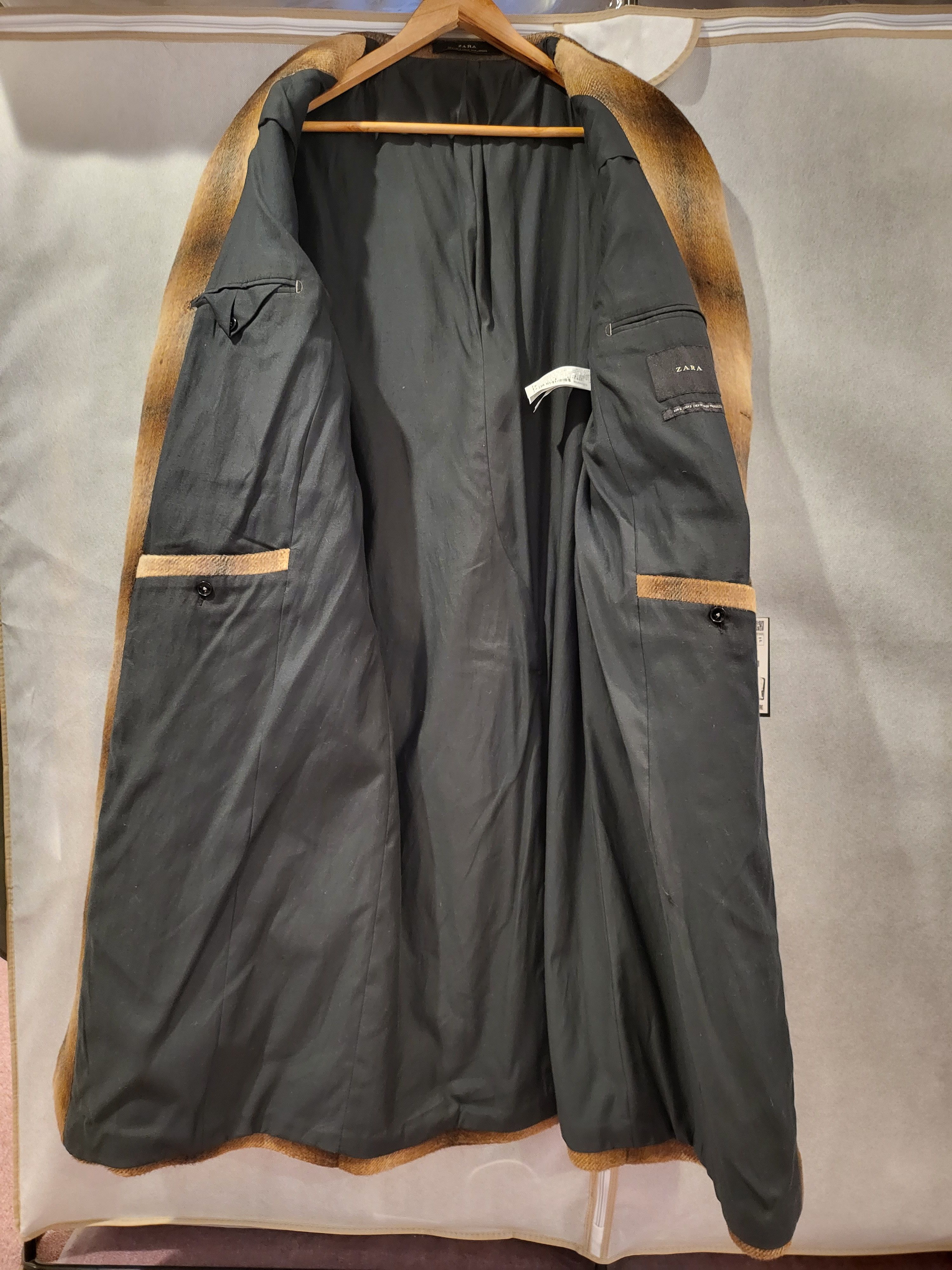 Zara Oversized Single Breasted Long Wool Coat Size US S / EU 44-46 / 1 - 5 Thumbnail