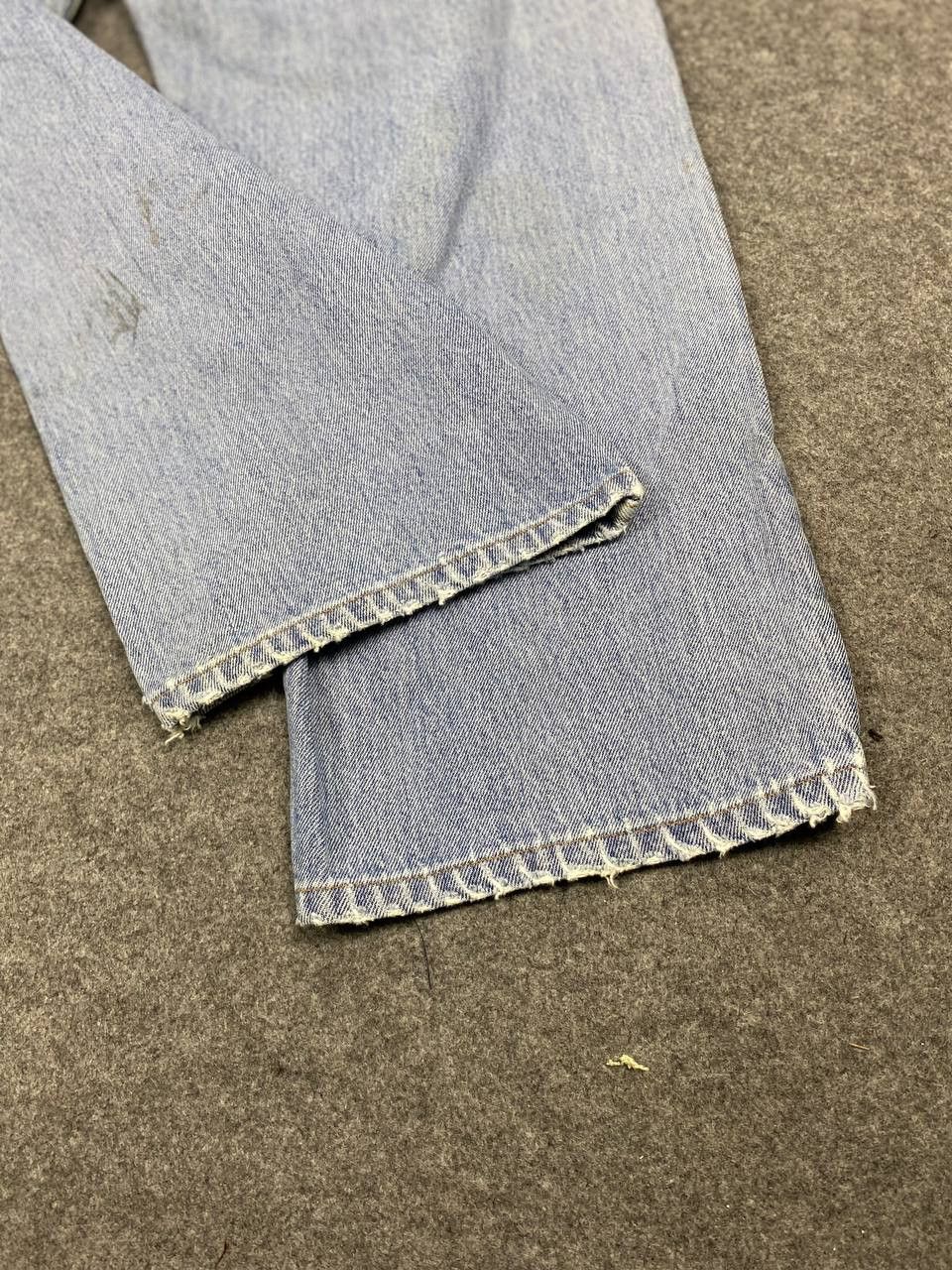 levis 505 lightwash distressed denim nice design