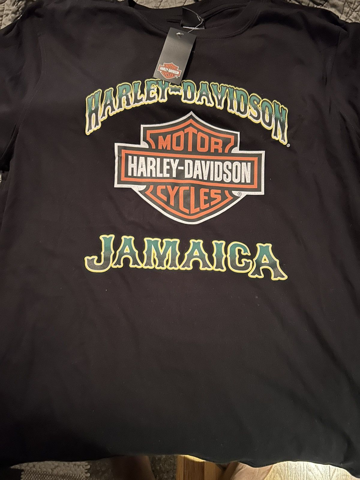 Harley Davidson NWT HARLEY-DAVIDSON JAMAICA TEE - XL Size US XL / EU 56 / 4 - 1 Thumbnail