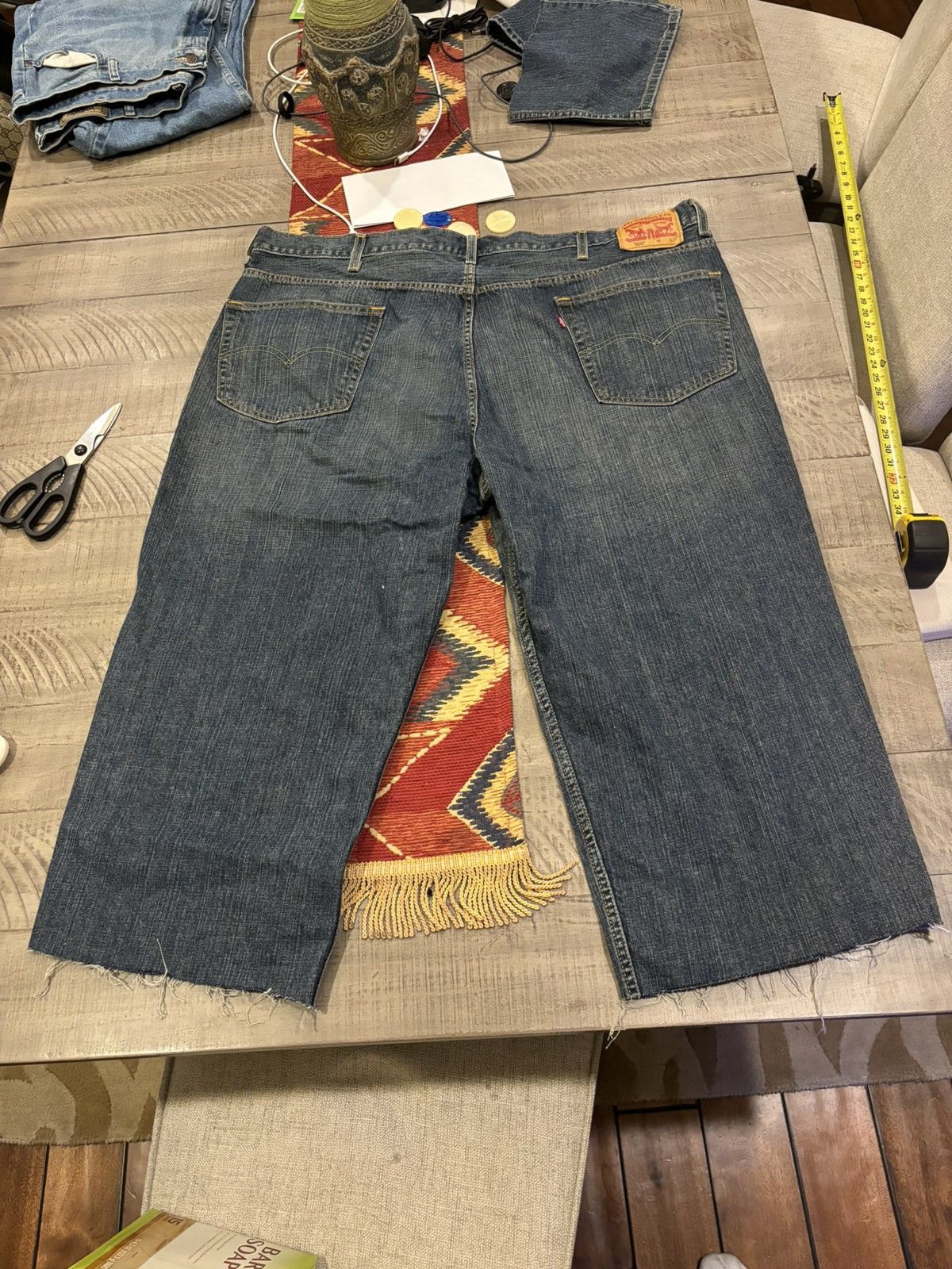 Levi's × Vintage Levi’s vintage baggy jeans Size US 35 - 2 Thumbnail