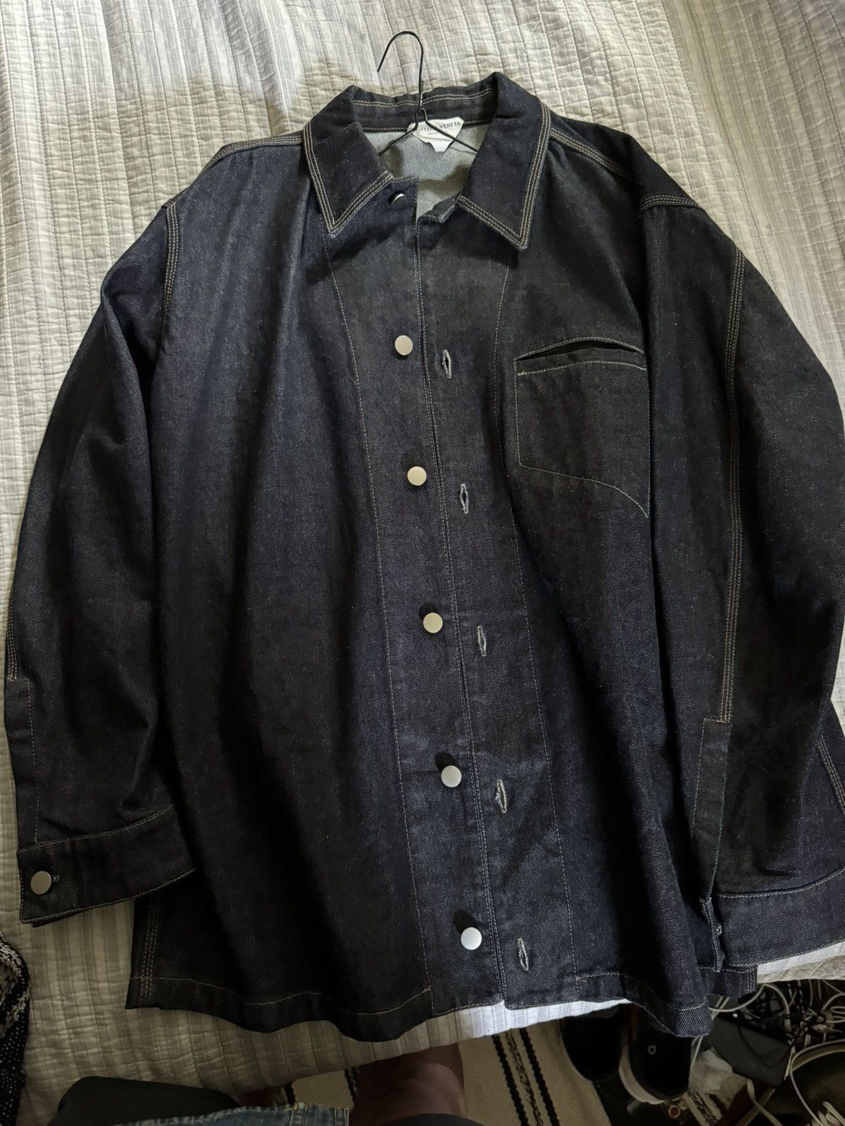 Bottega Veneta Bottega Veneta SS20 Denim Jacket Size US L / EU 52-54 / 3 - 2 Thumbnail