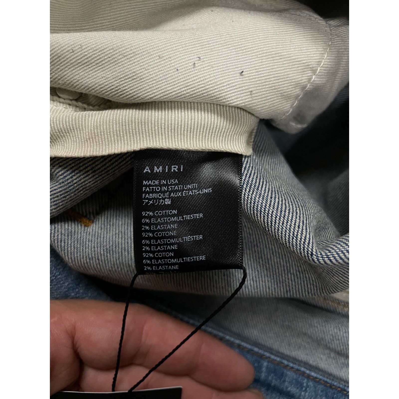 Amiri Amiri Thrasher Plaid Patch 36 Used Size US 36 / EU 52 - 5 Thumbnail