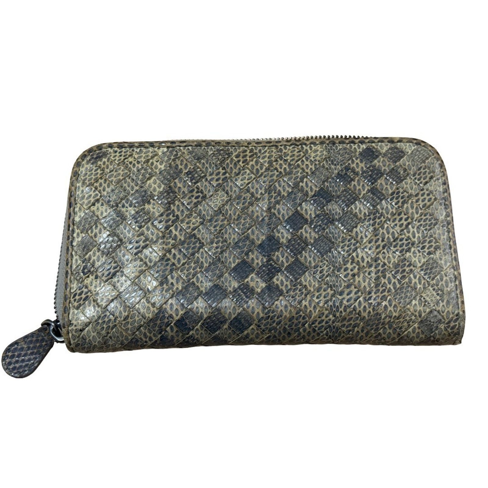 Bottega Veneta BOTTEGA VENETA Intrecciato Zippy Clutch Wallet Leather | COA Size ONE SIZE - 2 Thumbnail
