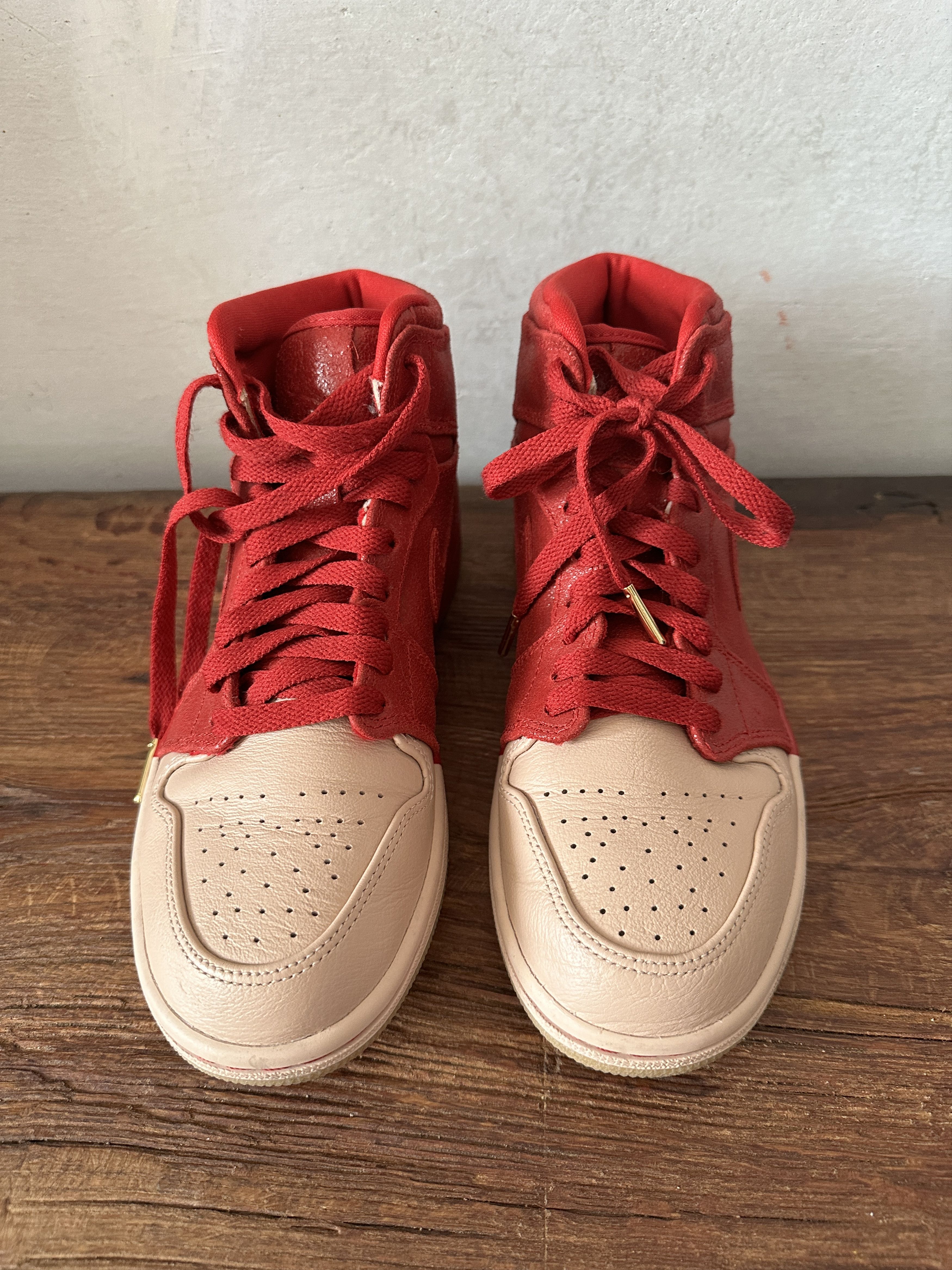 Jordan Brand Jordan 1 Retro High Dip-Toe Red Size US 7 / IT 37 - 9 Thumbnail