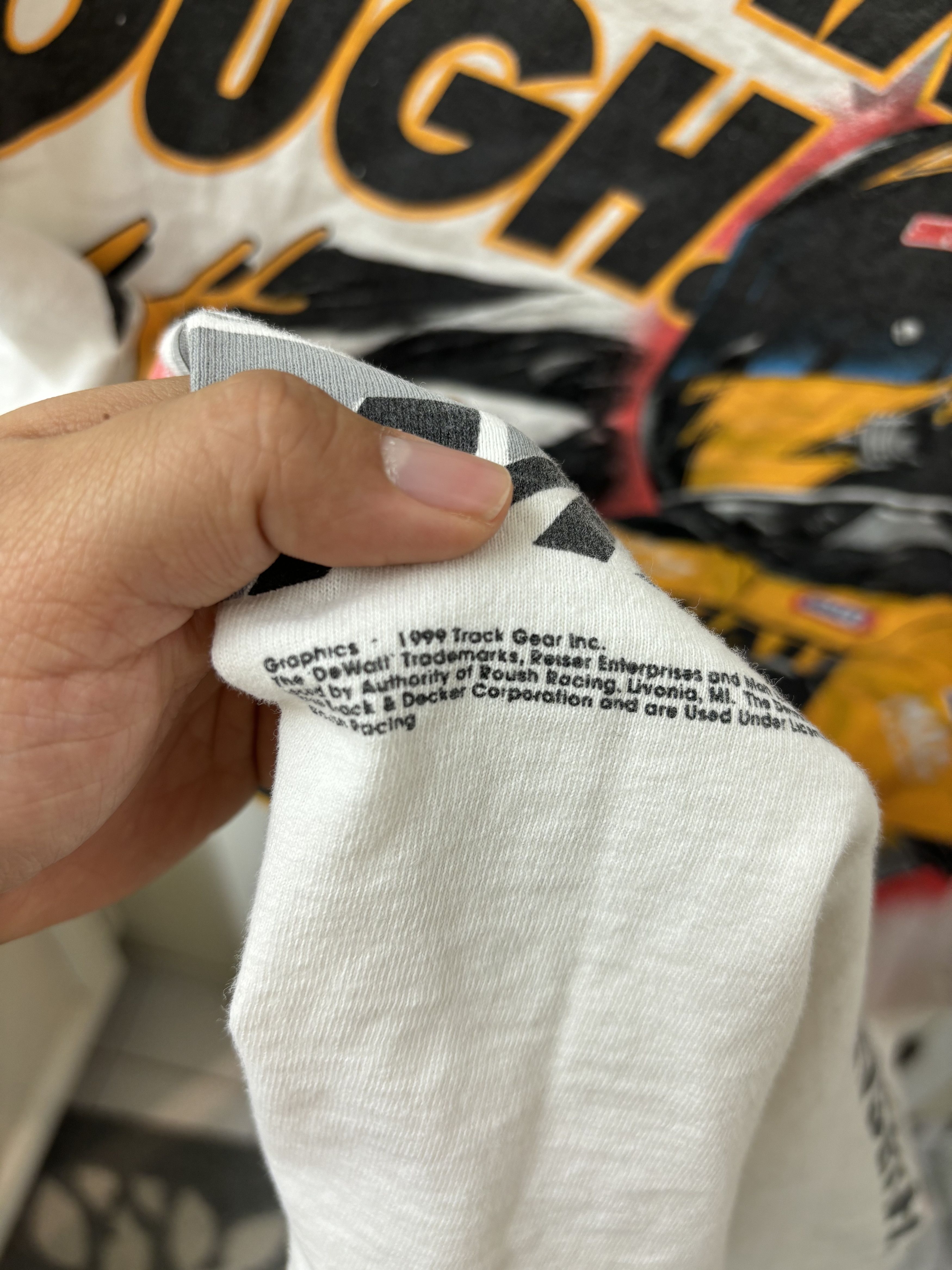 NASCAR × Vintage 1999 NASCAR MATT KENSETH AOP VINTAGE TEE SIZE XL Size US XL / EU 56 / 4 - 4 Thumbnail
