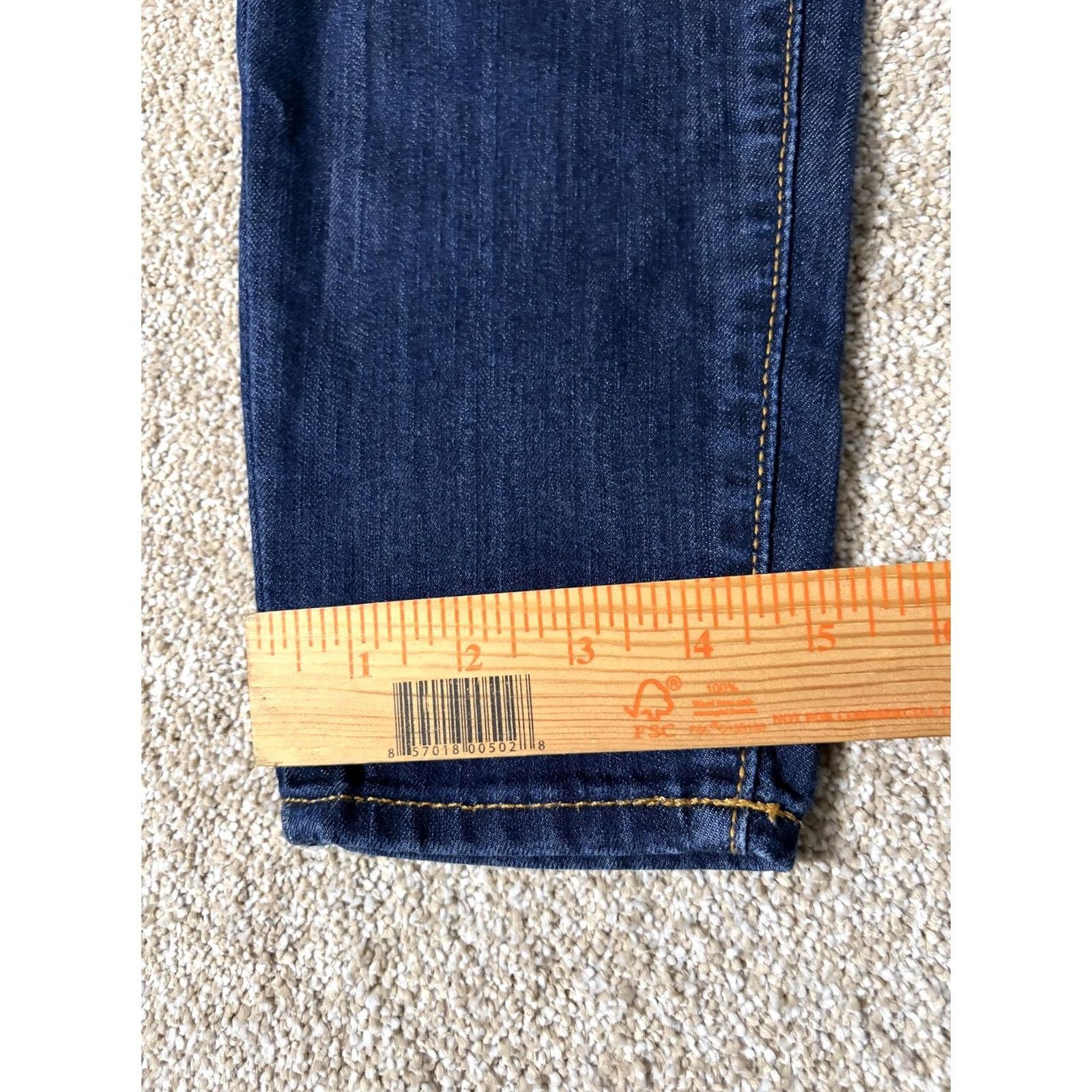 Gap Gap Legging Skimmer Jeans Womens 2/26R Blue Jegging Stretch Ankle Crop Denim Vintage No Size 26" / US 2 / IT 38 - 3 Thumbnail
