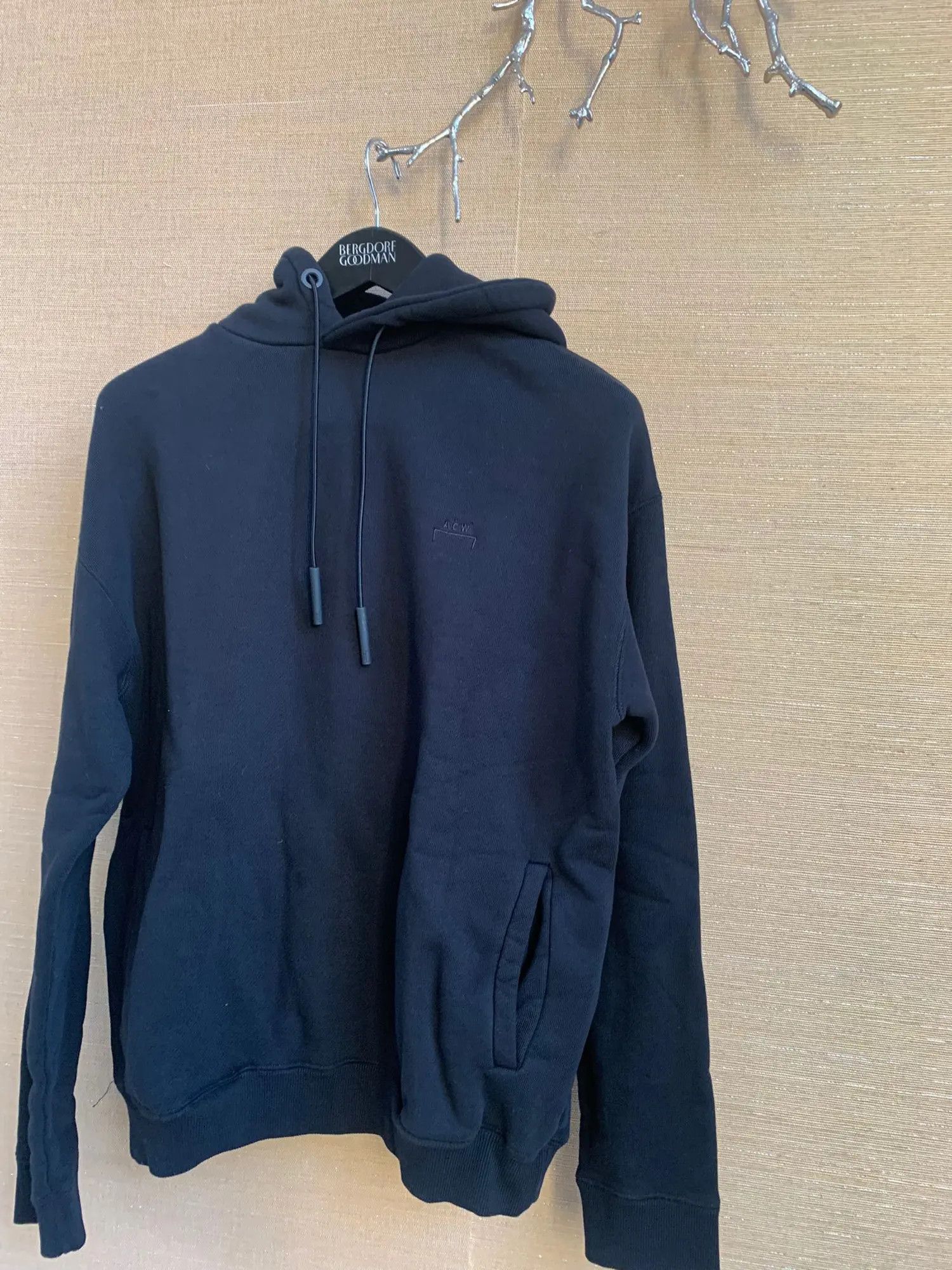 A-COLD-WALL* Cotton Loop Hoodie in Black Size US M / EU 48-50 / 2 - 11 Thumbnail