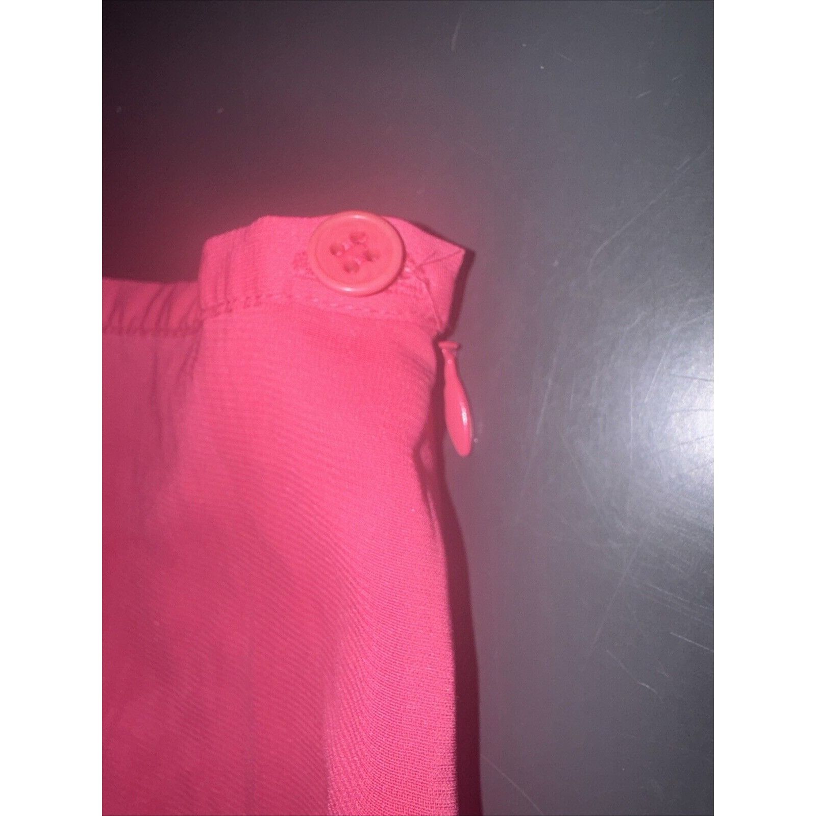 Other The Limited Stretch pencil skirt orange pink lined Solid str Size 27" / US 4 / IT 40 - 4 Thumbnail