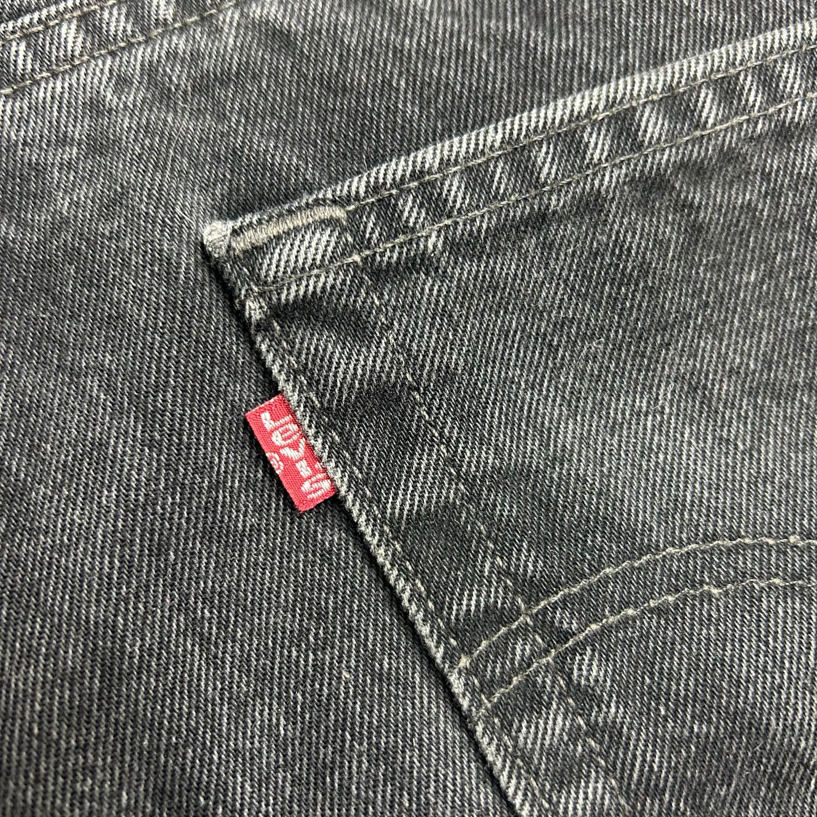 Levi's × Vintage Vintage 1990s 560 Black Levis Size US 32 / EU 48 - 16 Thumbnail
