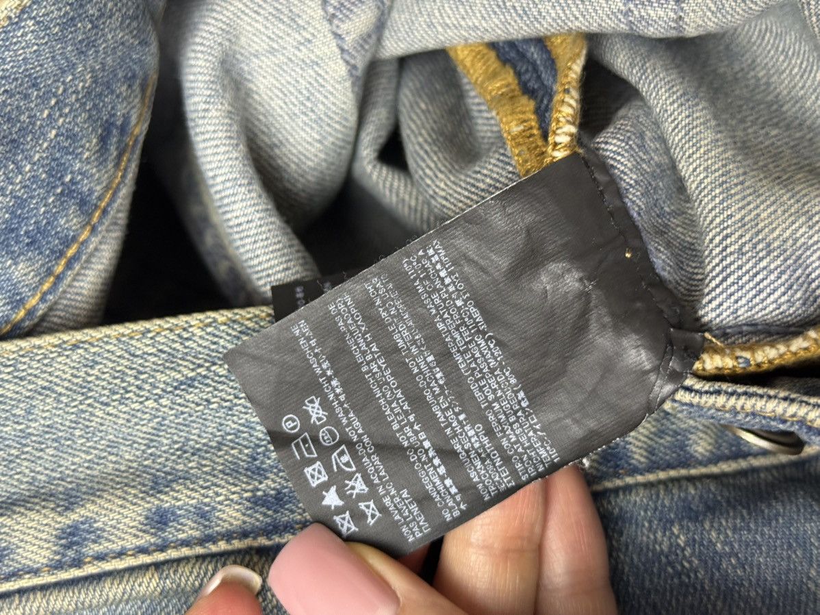 Saint Laurent Paris Saint Laurent Paris Distressed Light Wash Denim Jeans Size36 Size US 36 / EU 52 - 6 Thumbnail