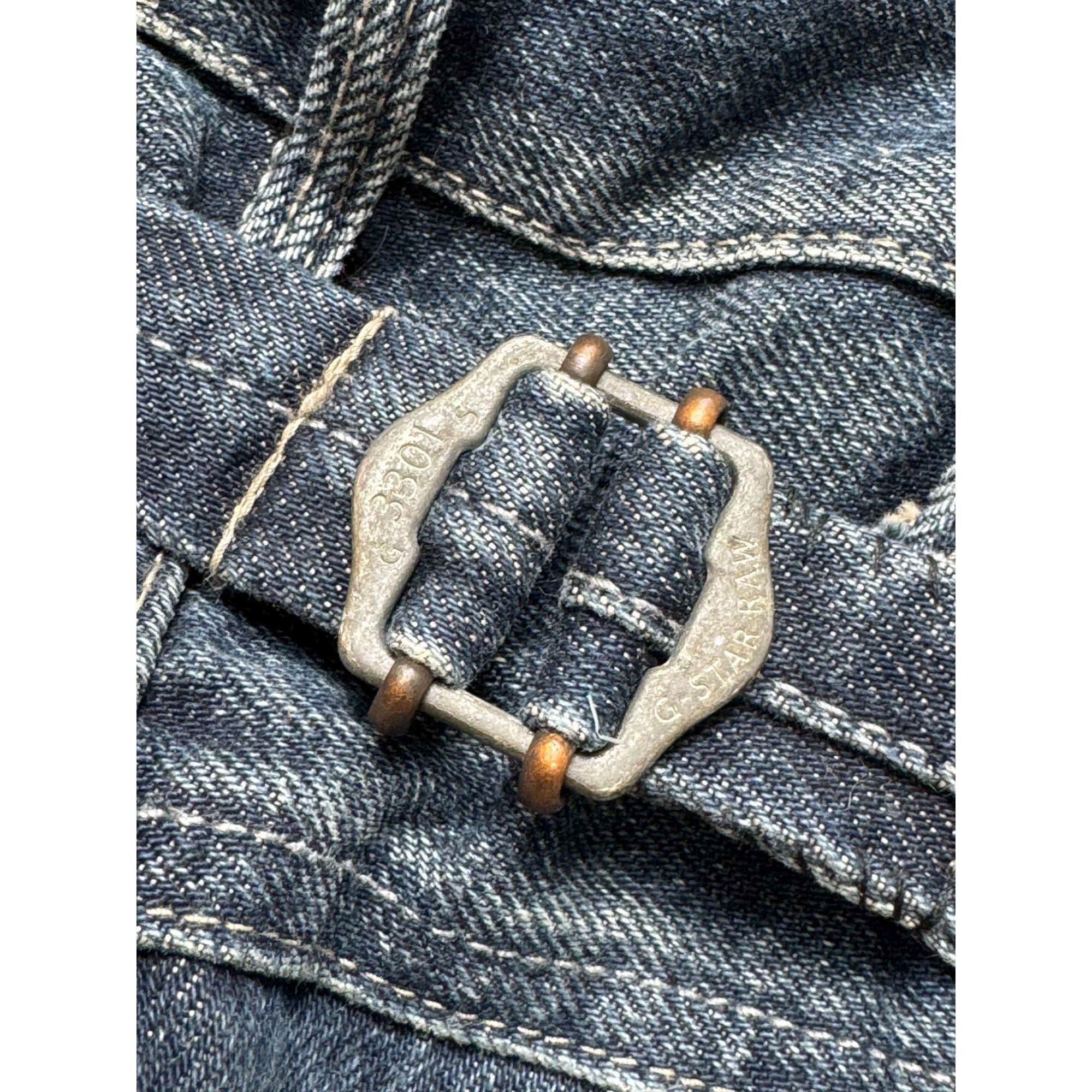 G-Star G-Star Vintage Denim Cargo Pants (Y1158) Size US 29 - 17 Thumbnail