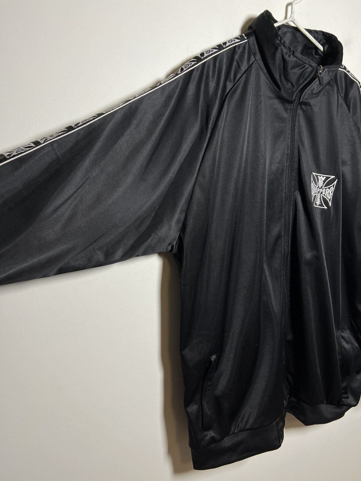 West Coast Choppers West Coast Choppers track jacket in sleek black Size US XXL / EU 58 / 5 - 6 Thumbnail