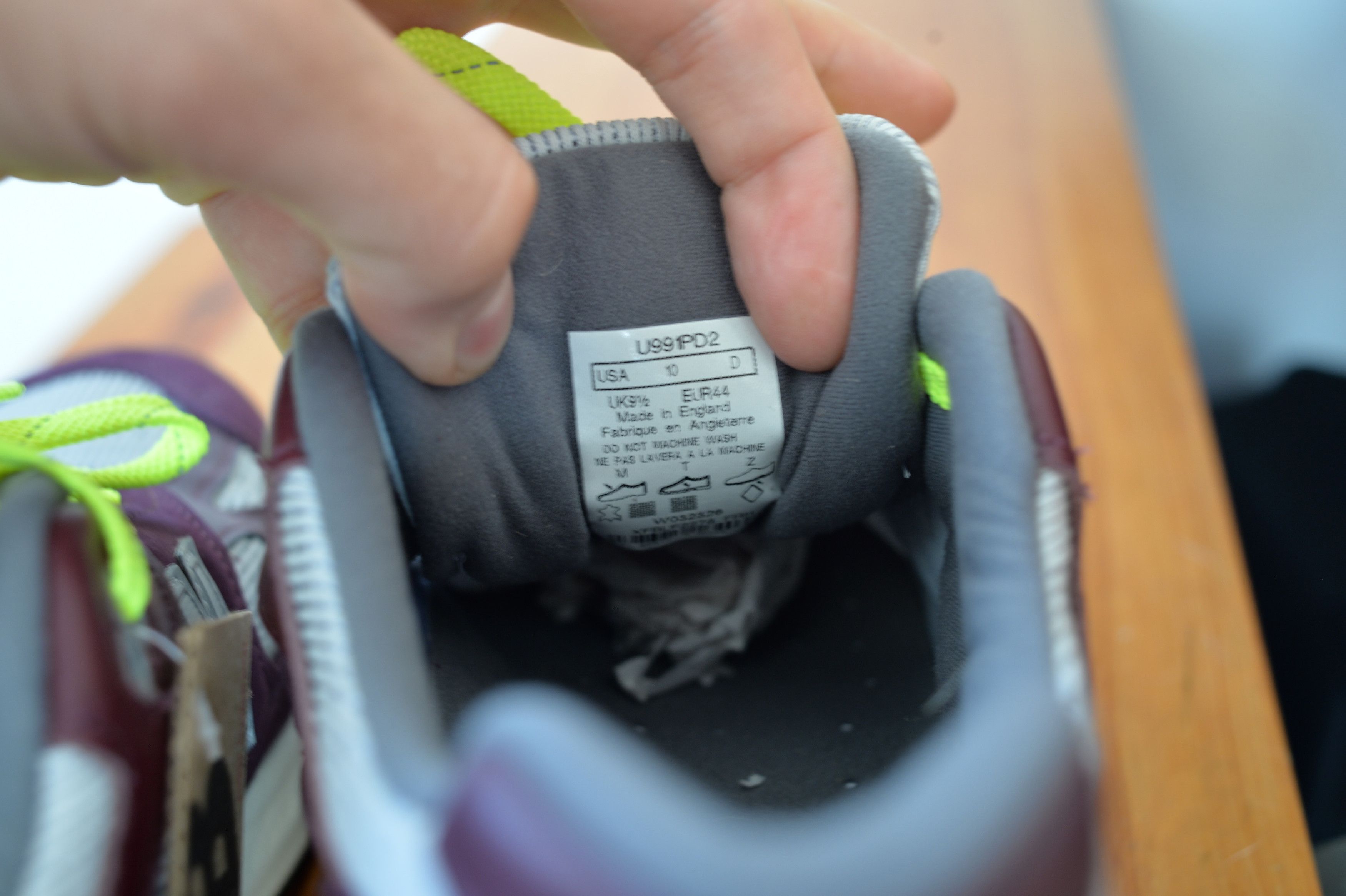 New Balance × Patta New Balance U 991 PD2, size US10/UK9,5/EU44/28cm, NEW Size US 10 / EU 43 - 4 Thumbnail