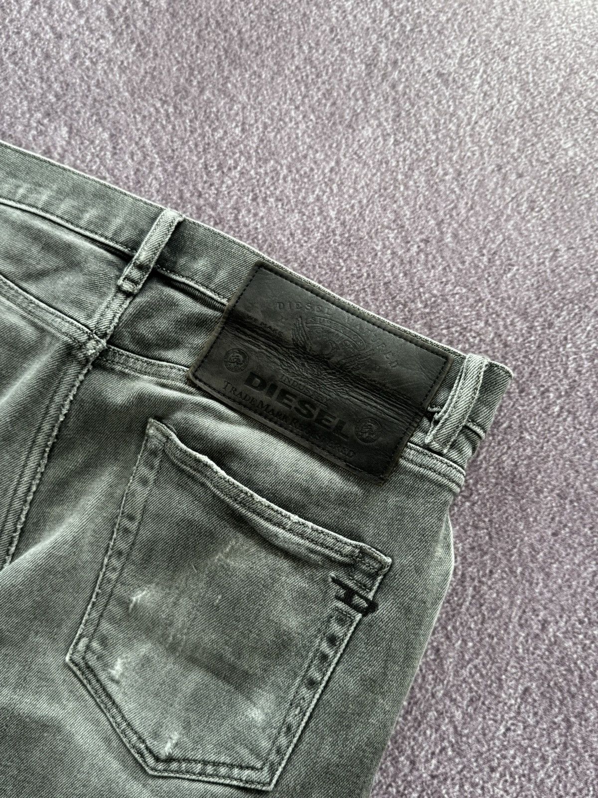 Diesel Diesel Y2K D-Struct Faded Look Denim Jeans Size US 32 / EU 48 - 11 Thumbnail