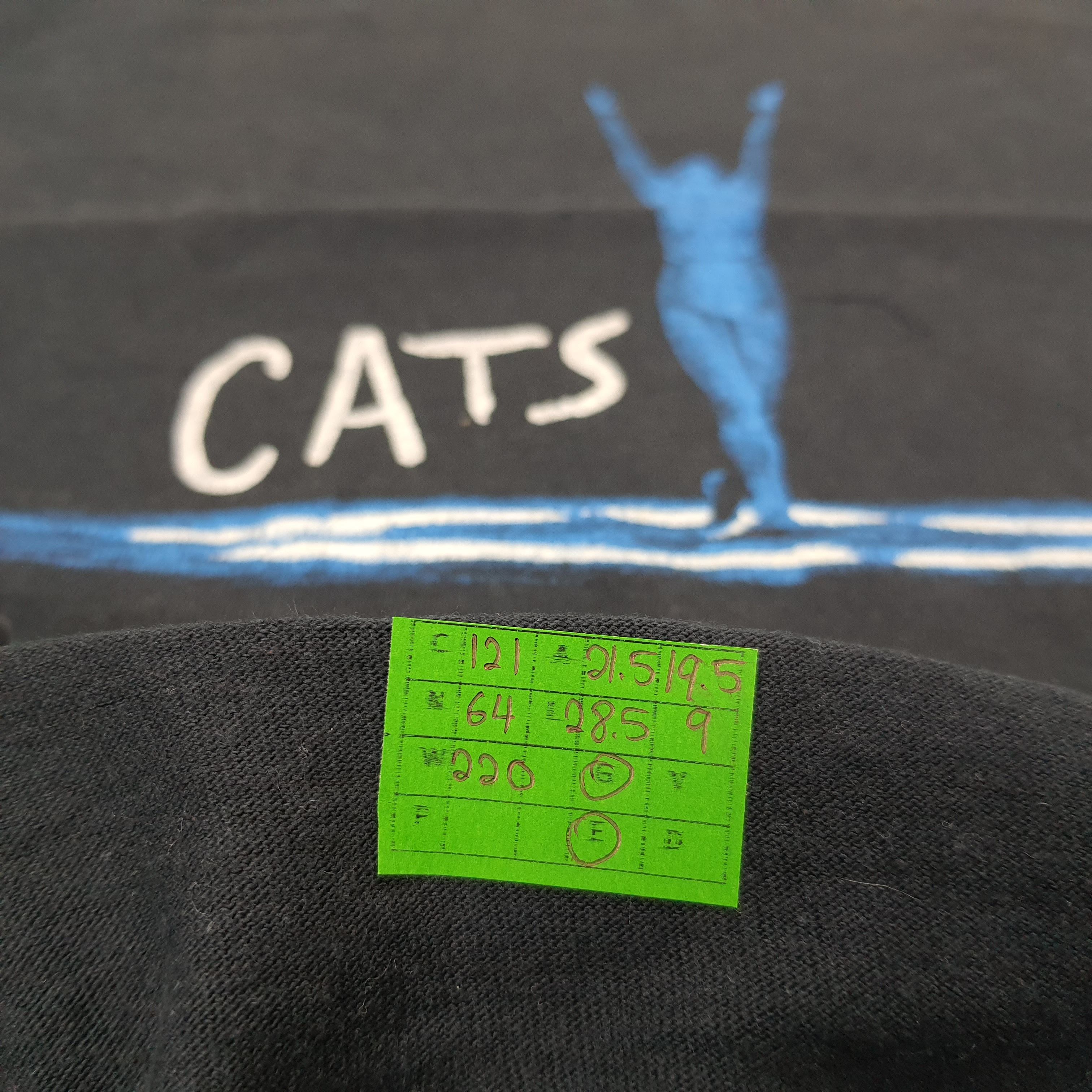 Vintage Vintage CATS Movie Musical Japan Fukuoka T-shirt Size US L / EU 52-54 / 3 - 7 Thumbnail