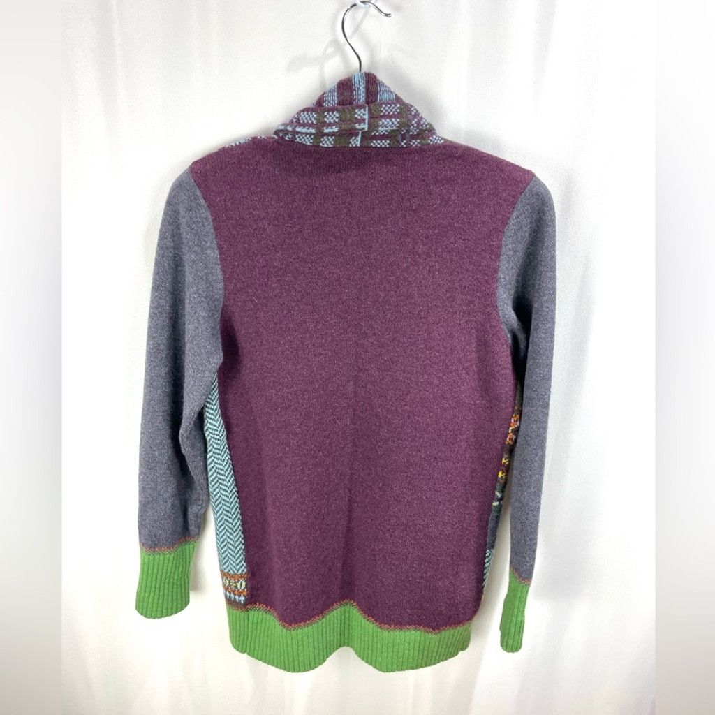 Other NEW Eribe Scotland Pioneer Fairisle Wool Cardigan Size S/M Size S / US 4 / IT 40 - 3 Thumbnail