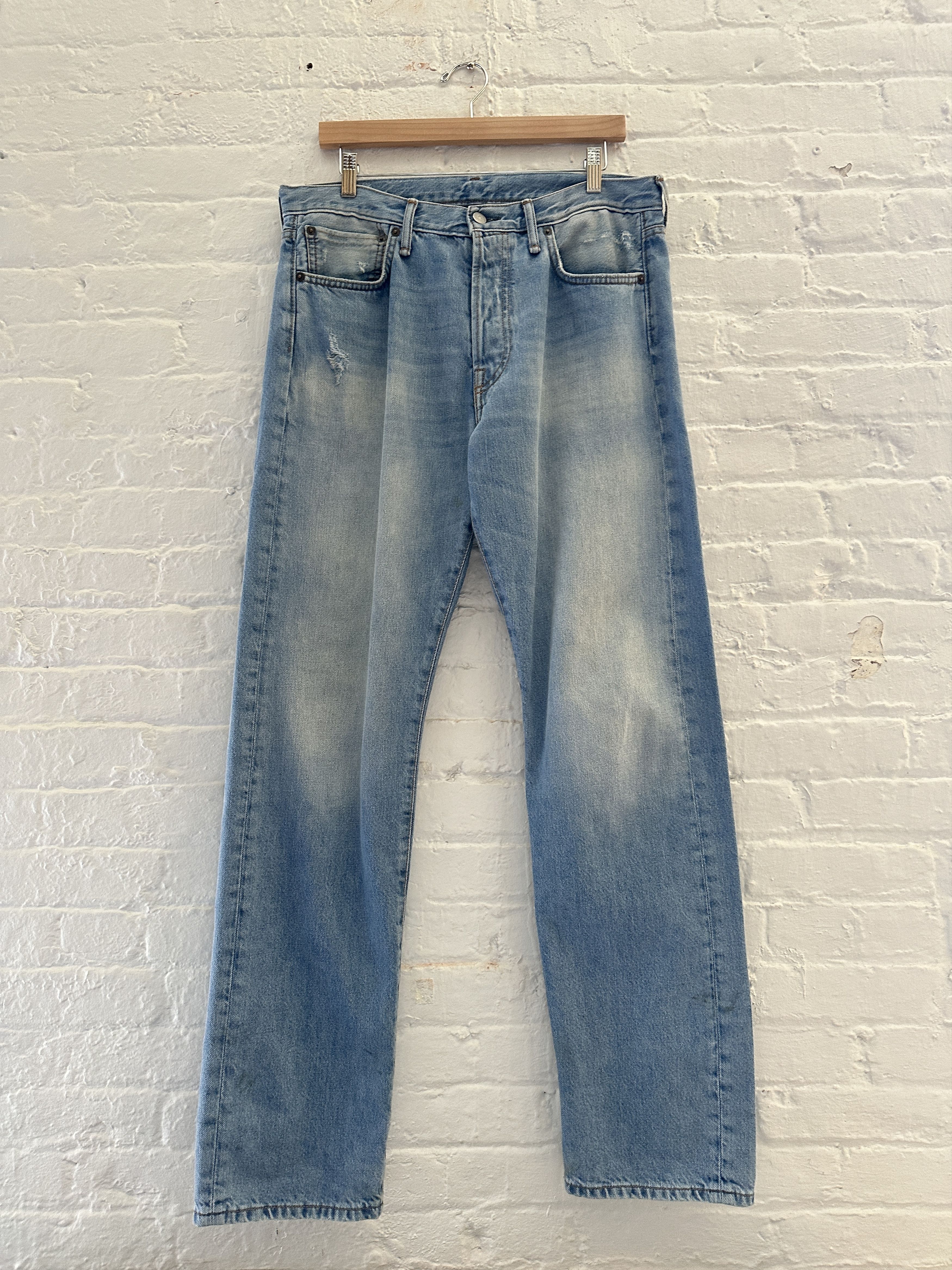 Acne Studios Acne Studios 1996 Light Blue Vintage Jeans Size US 34 / EU 50 - 1 Thumbnail