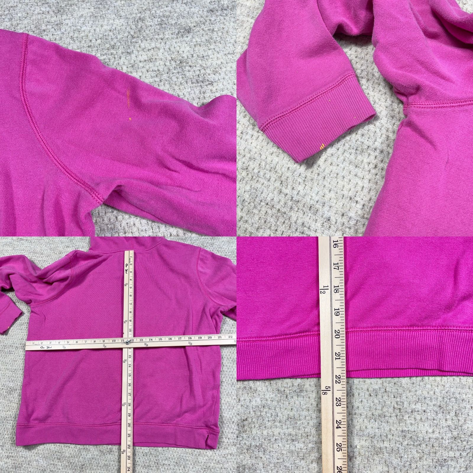 American Eagle Outfitters VINTAGE American Eagle Outfitters Hoodie Women XL Pink Sweatshirt 2000s Live Your Life Size XL / US 12-14 / IT 48-50 - 8 Thumbnail