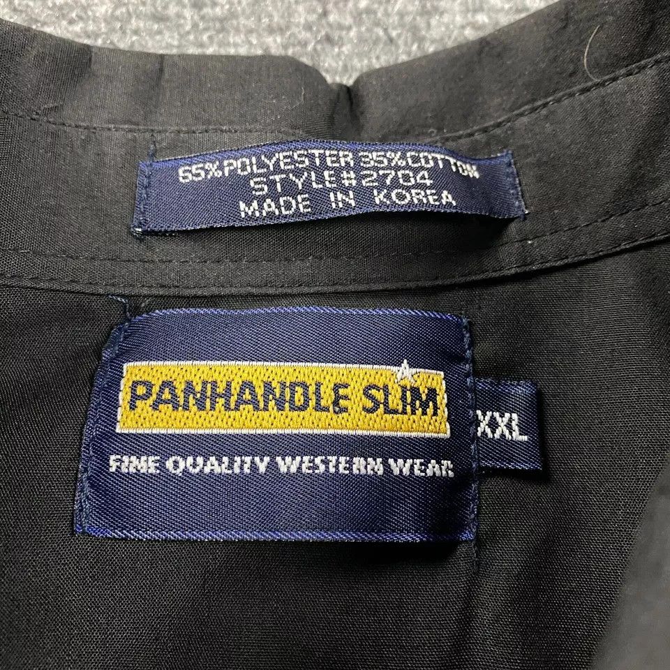 Panhandle Slim × Vintage Vintage Panhandle Slim Shirt Adults XXL Pearl Snap Western Size US XXL / EU 58 / 5 - 2 Thumbnail