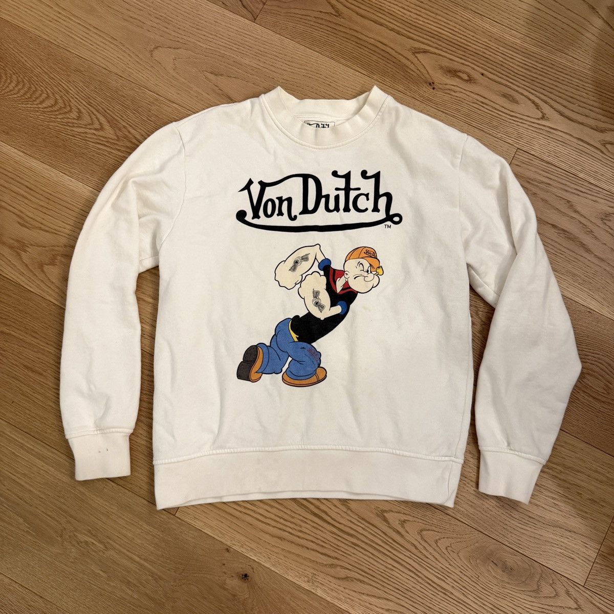 Von Dutch Von Dutch Popeye Crewneck Size S / US 4 / IT 40 - 1 Thumbnail