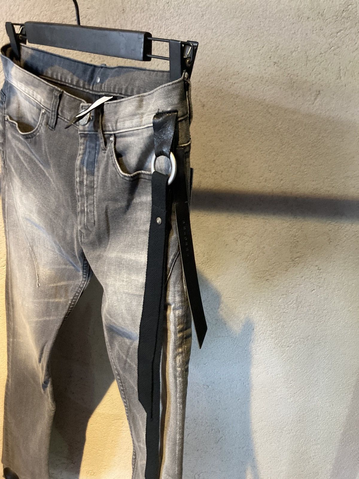 Fagassent Toshiki Aoki Seigeki Grey Denim Size US 28 / EU 44 - 5 Thumbnail