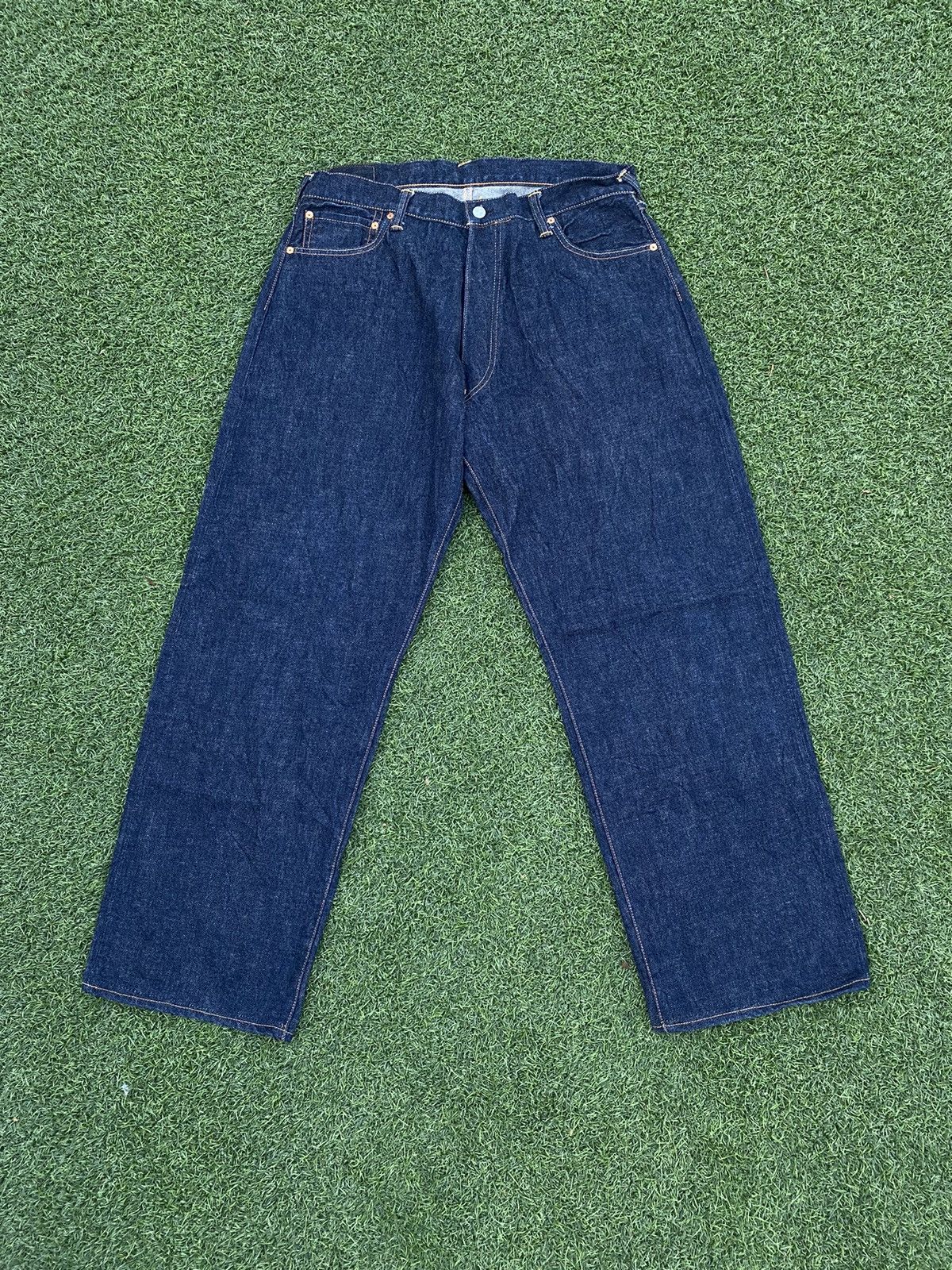 Evisu EVISU JEANS WHITE SEAGULL NO.2 MADE IN JAPAN SELVEDGE Size US 36 / EU 52 - 6 Thumbnail