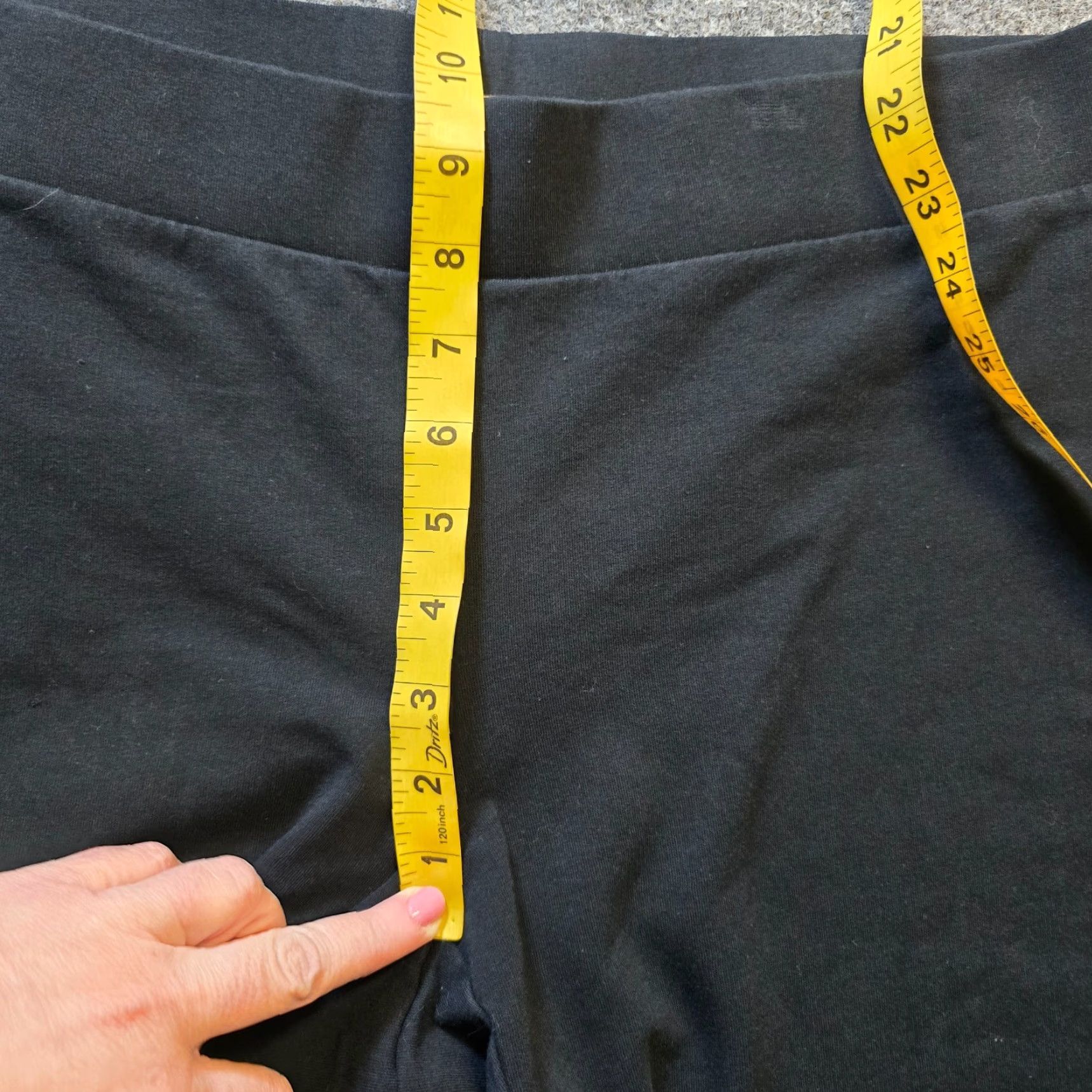 J. Jill J. Jill Pants Womens Medium Black Ponte Slim Leg Cropped Pull On Stretch Straight Leg N/A Size 32" / US 10 / IT 46 - 5 Thumbnail