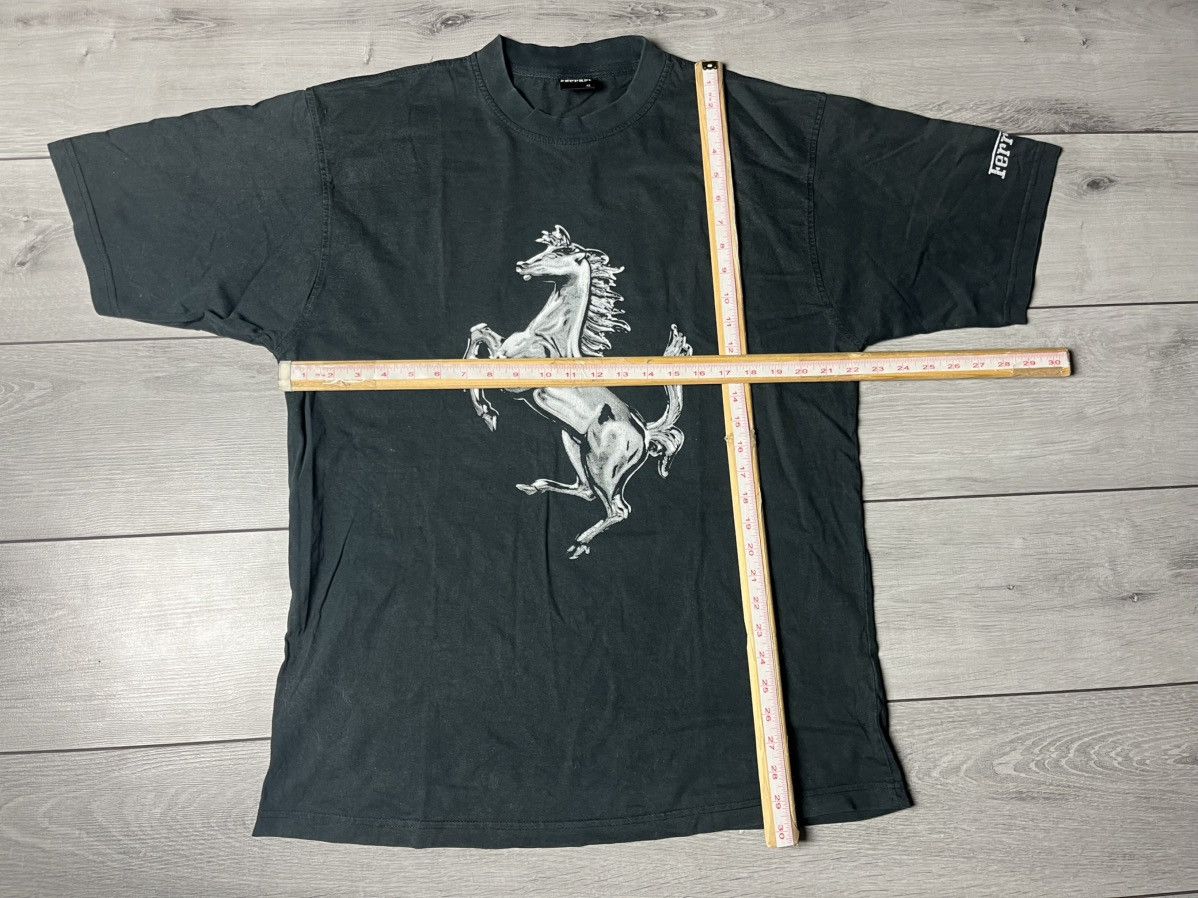 Ferrari Vintage Ferrari F1 Chrome Stallion RARE Chrome Horse T-shirt Size US XL / EU 56 / 4 - 6 Thumbnail