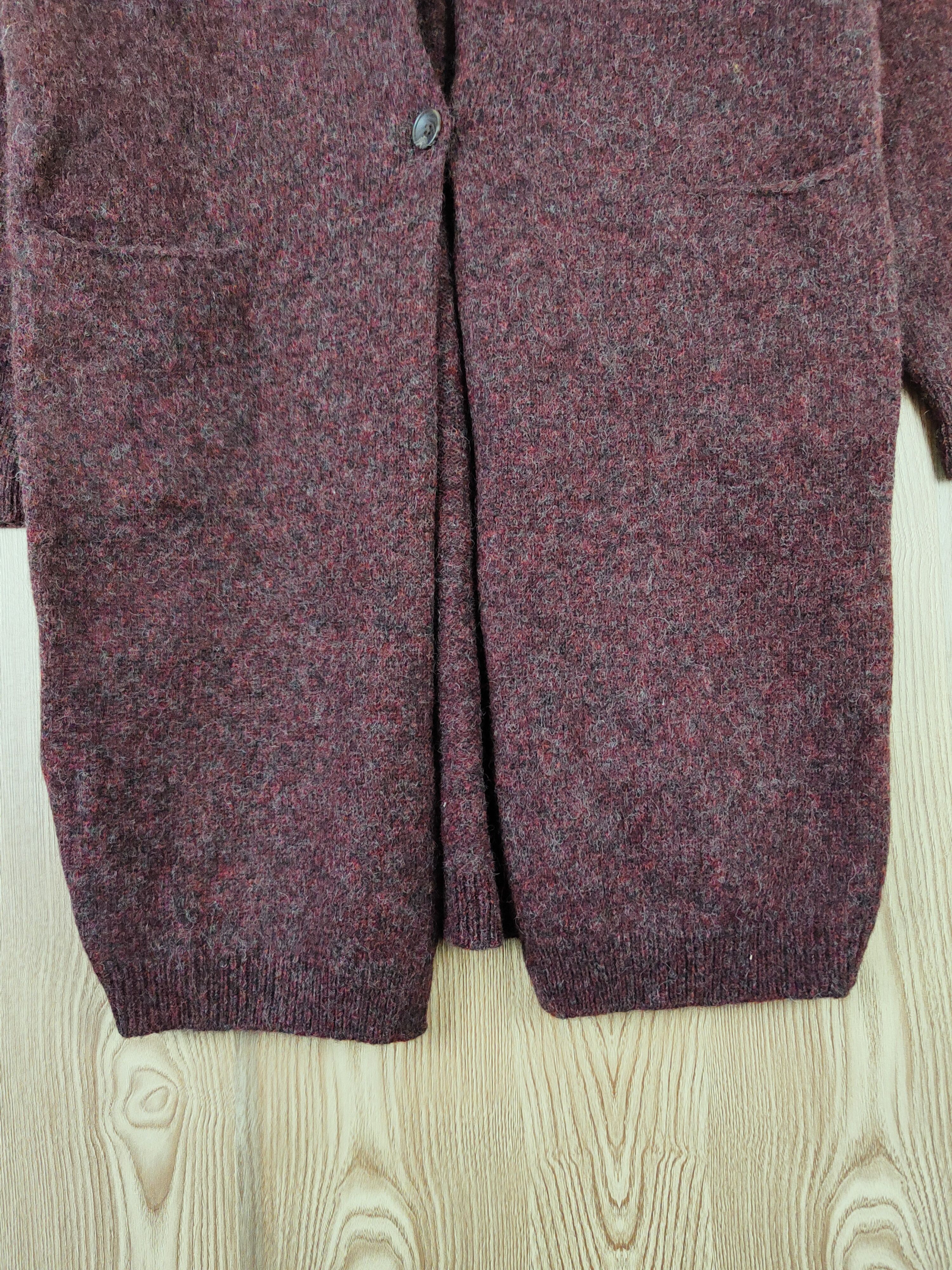 Homespun Knitwear Uniqlo Knitwear mohair Hoodie Long Cardigan #W739 Size M / US 6-8 / IT 42-44 - 7 Thumbnail