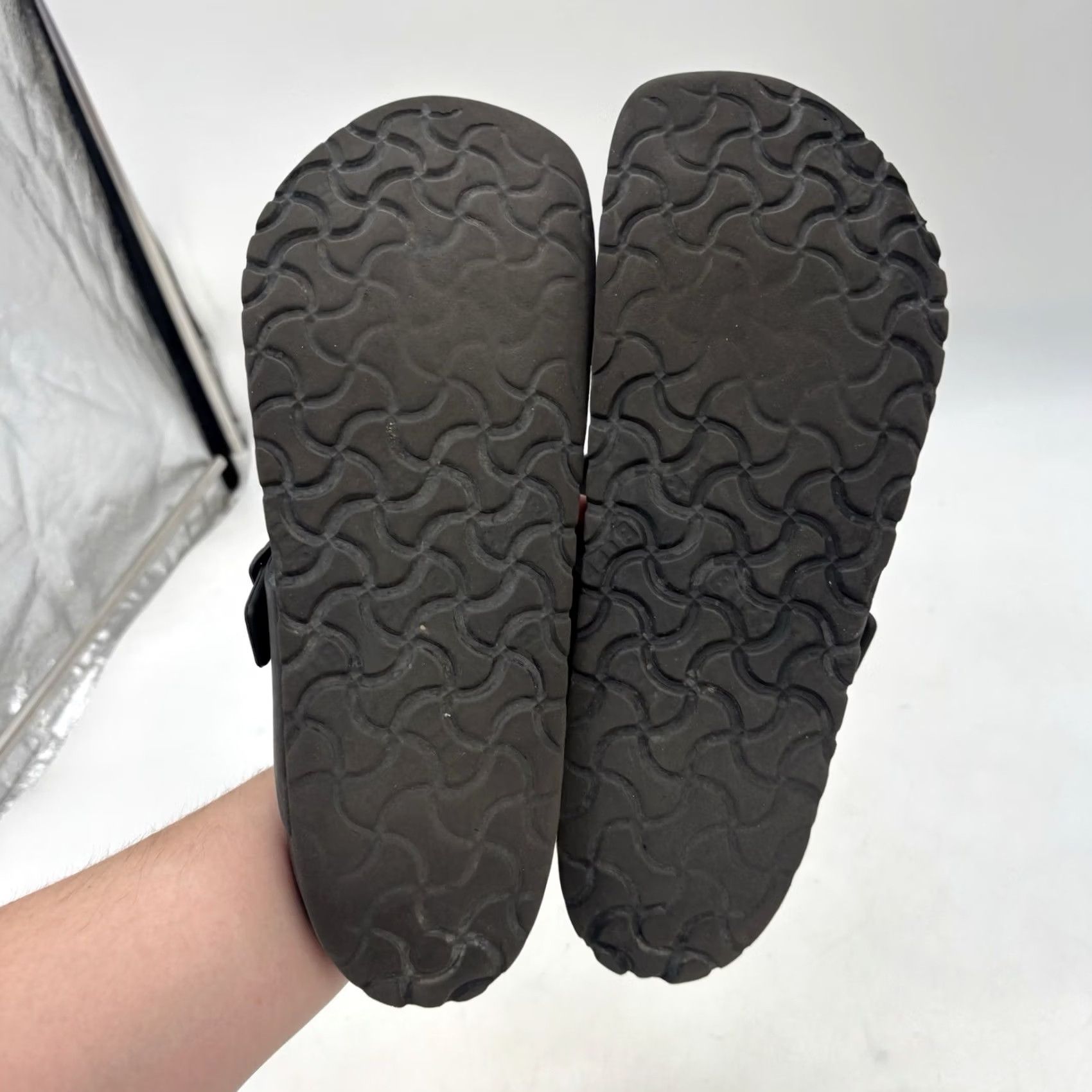 Birkenstock Birkenstock EVA Slides Womens 10 Black Waterproof Sandals Slip On Size US 9 / IT 39 - 6 Thumbnail