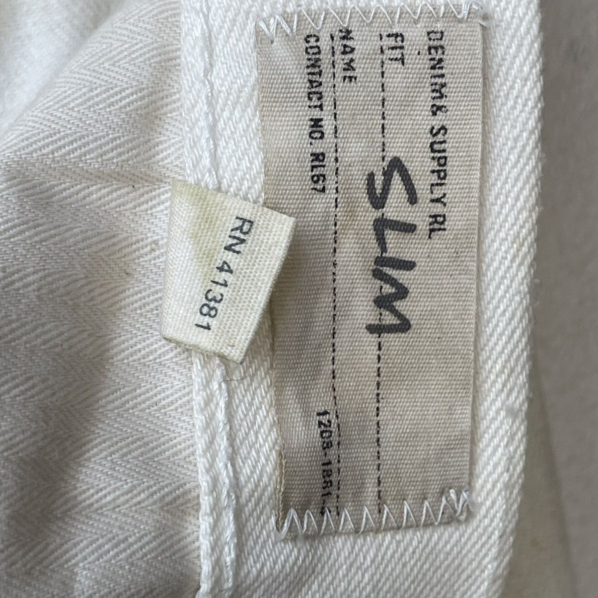 Helmut Lang Denim & Supply Ralph Lauren Boro Sashiko Distressed Denim Size US 32 / EU 48 - 17 Thumbnail