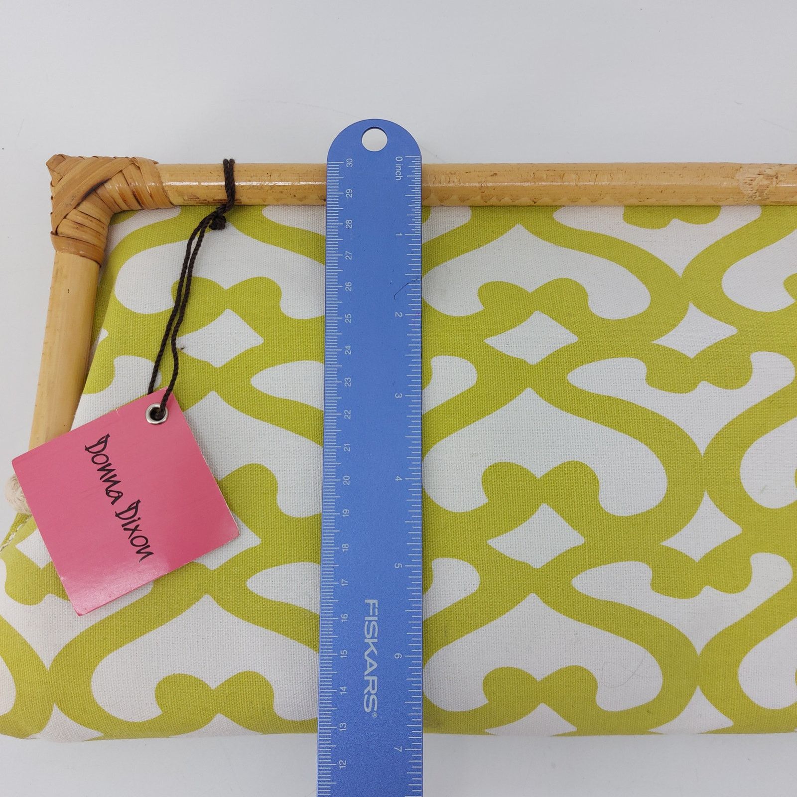 Other Donna Dixon Lime Green Clutch Bamboo Magnetic Bag Size ONE SIZE - 11 Thumbnail