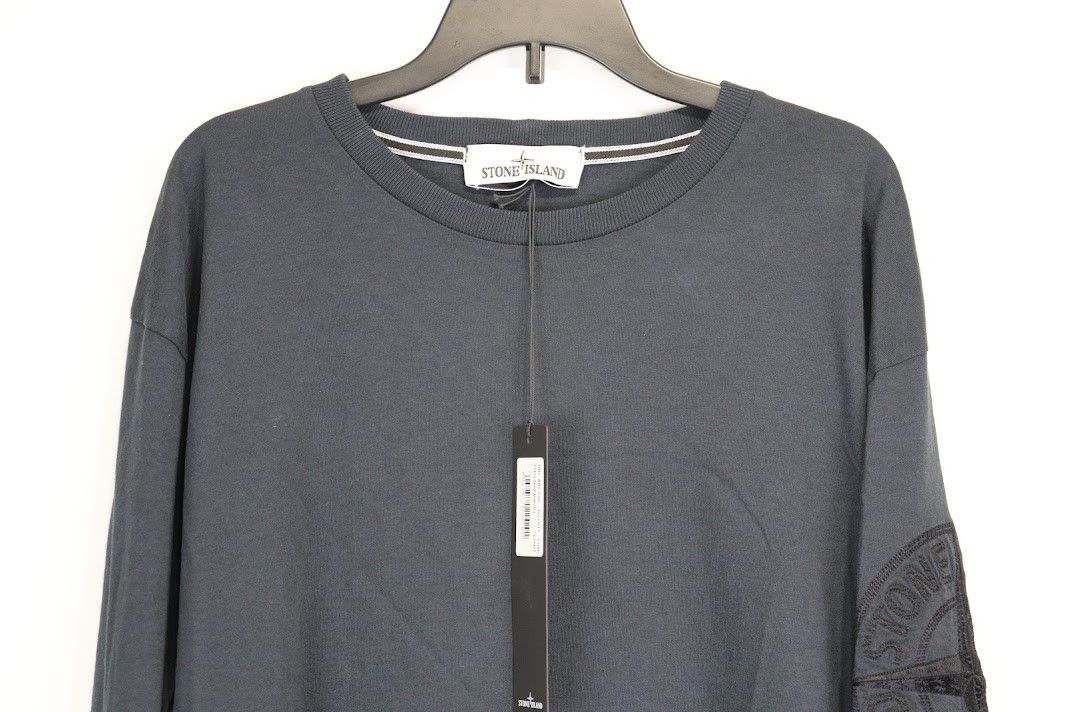 Stone Island o1rshd1 Q:2 / Sweatshirt in Blue Size US L / EU 52-54 / 3 - 6 Thumbnail