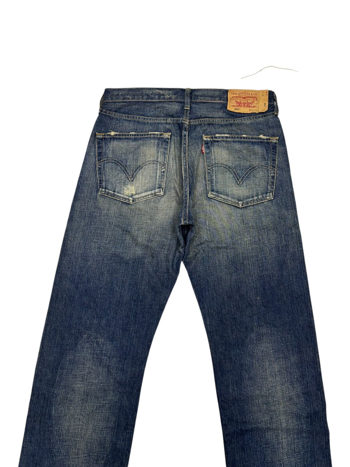 Kapital Levis 501 Mud Wash Japan Distressed Denim Jeans Size US 32 / EU 48 - 8 Thumbnail